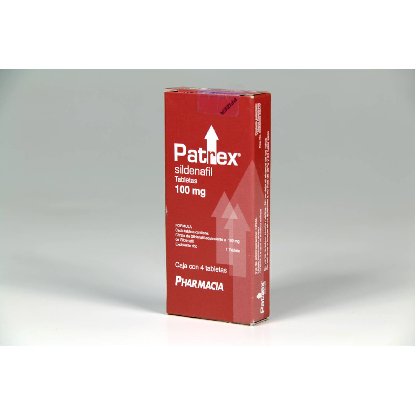 PATREX 4 TABLETAS 100MG