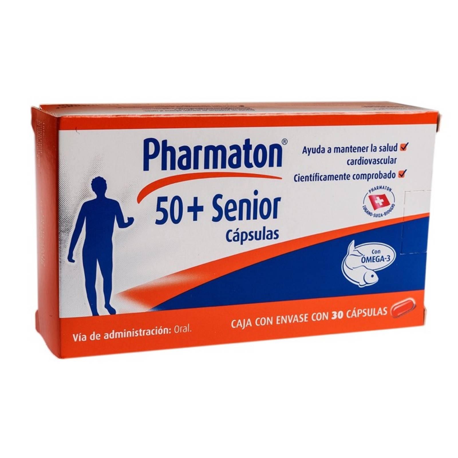 PHARMATON 50 + SENIOR 30 CÁPSULAS