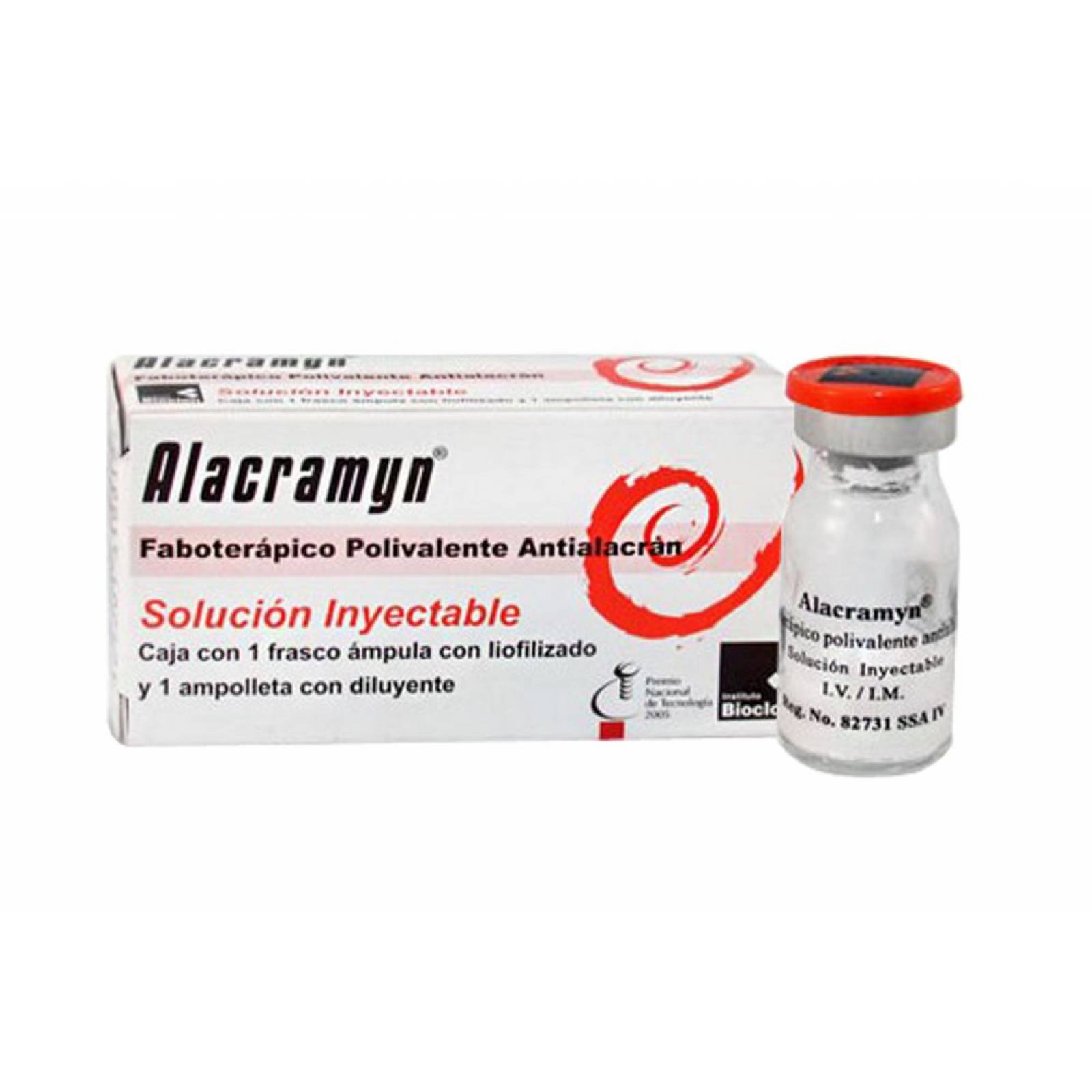 ALACRAMYN SOLUCIÓN INYECTABLE FRASCO 5ML