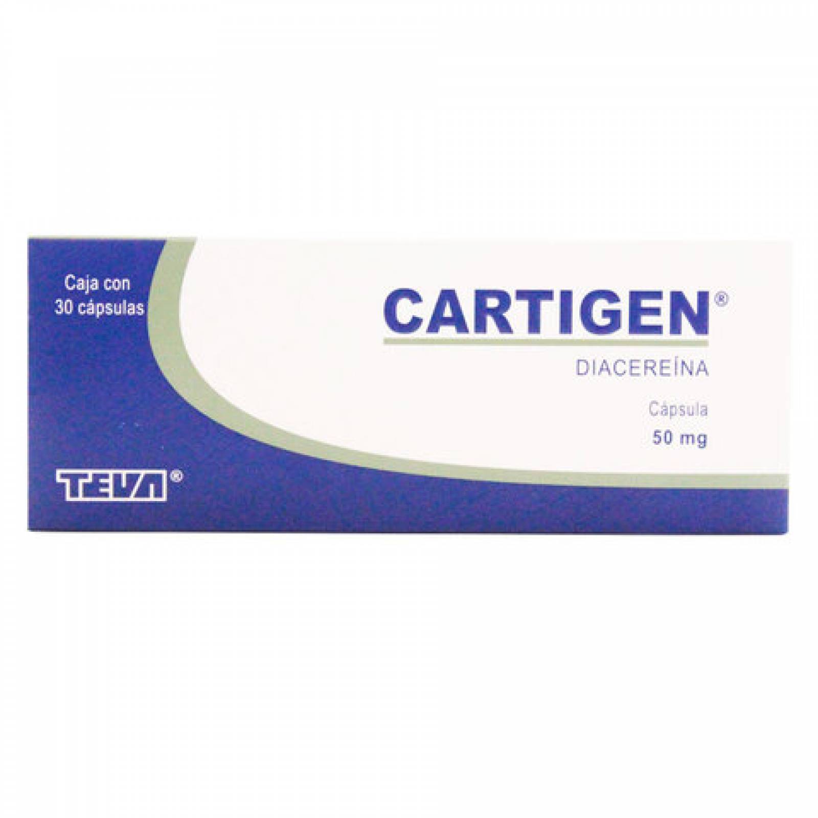 CARTIGEN 50 MG CAJA 30 CÁPSULAS