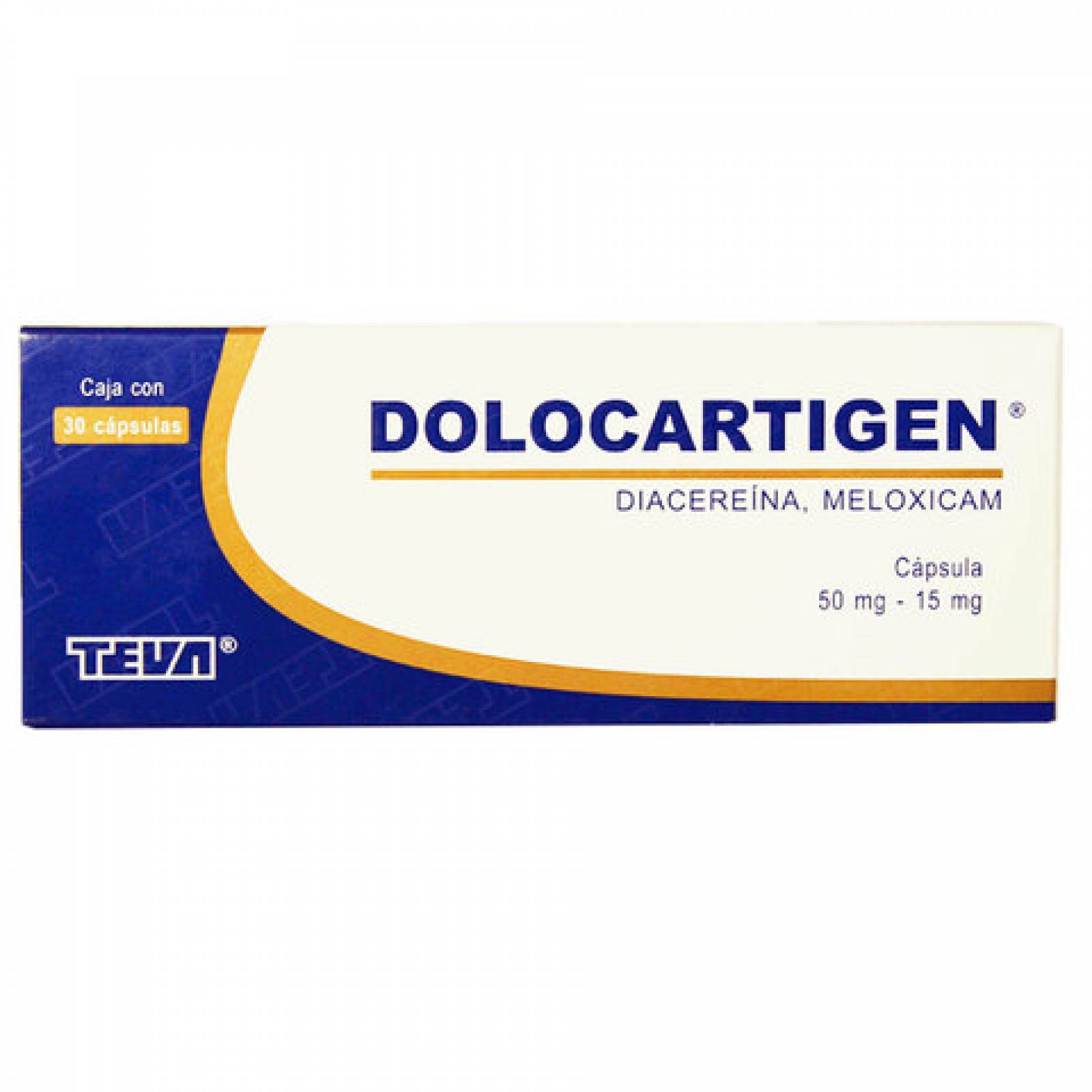 DOLOCARTIGEN 20 CÁPSULAS 50/15MG