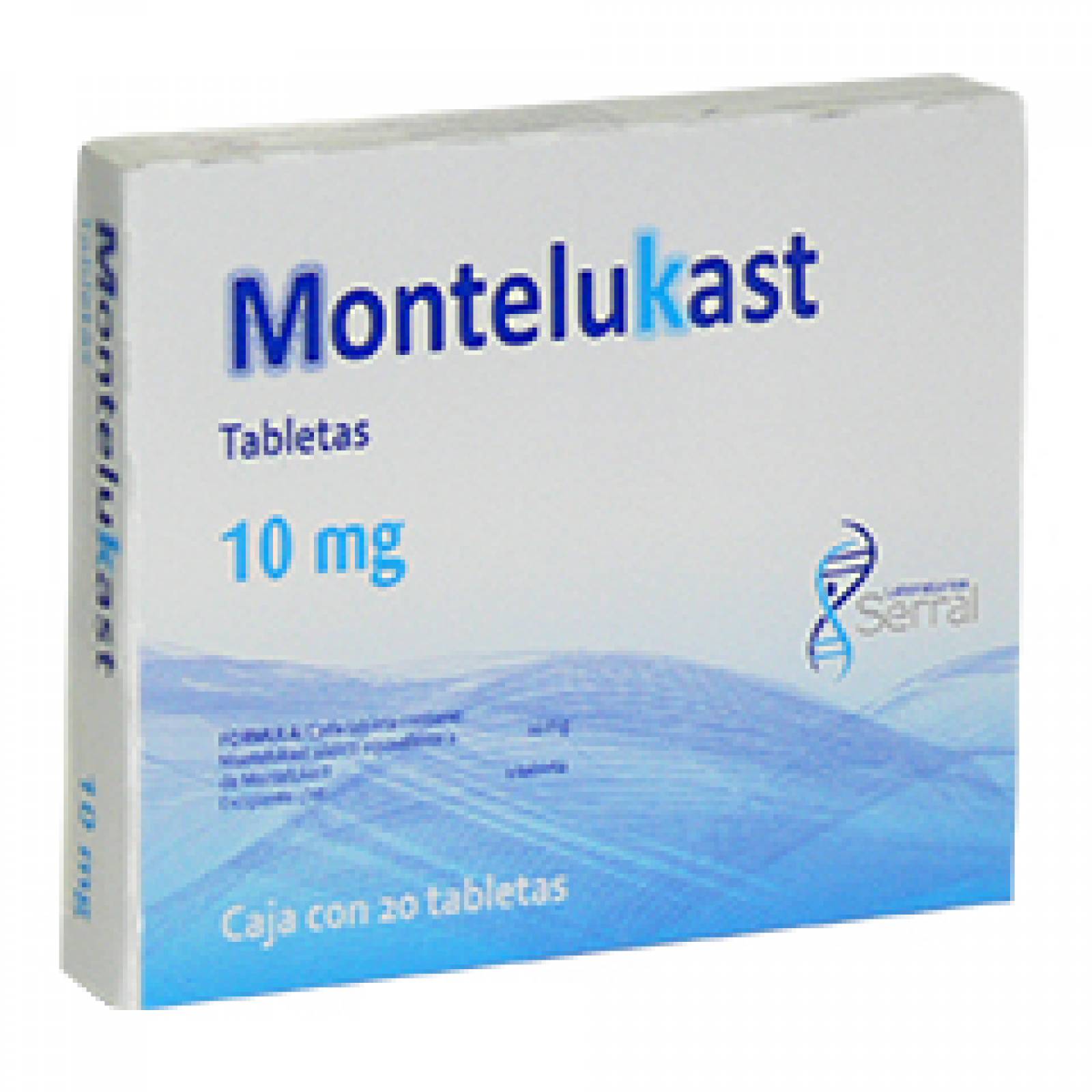 INHALST 20 TABLETAS 10MG