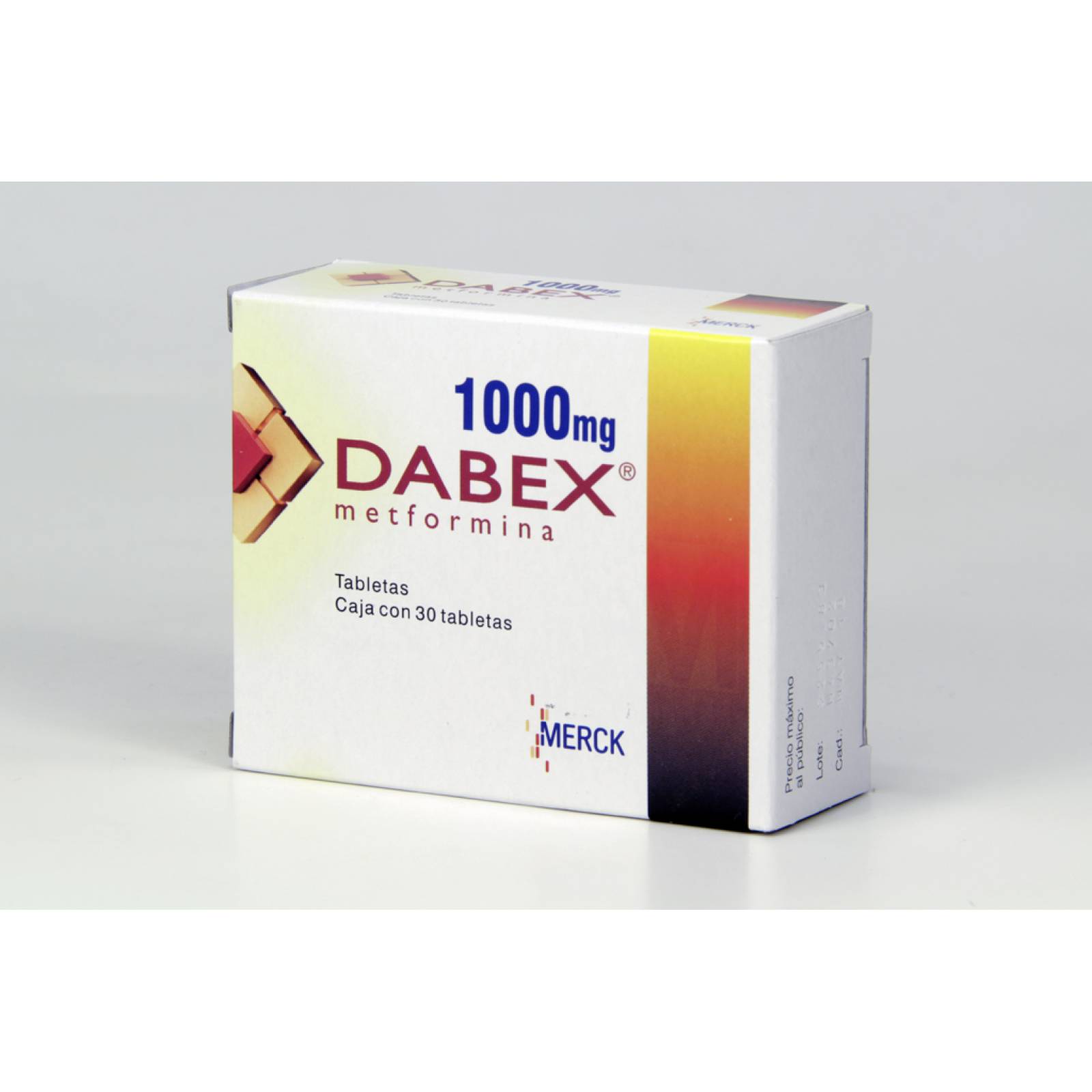 DABEX 30 TABLETAS 1G