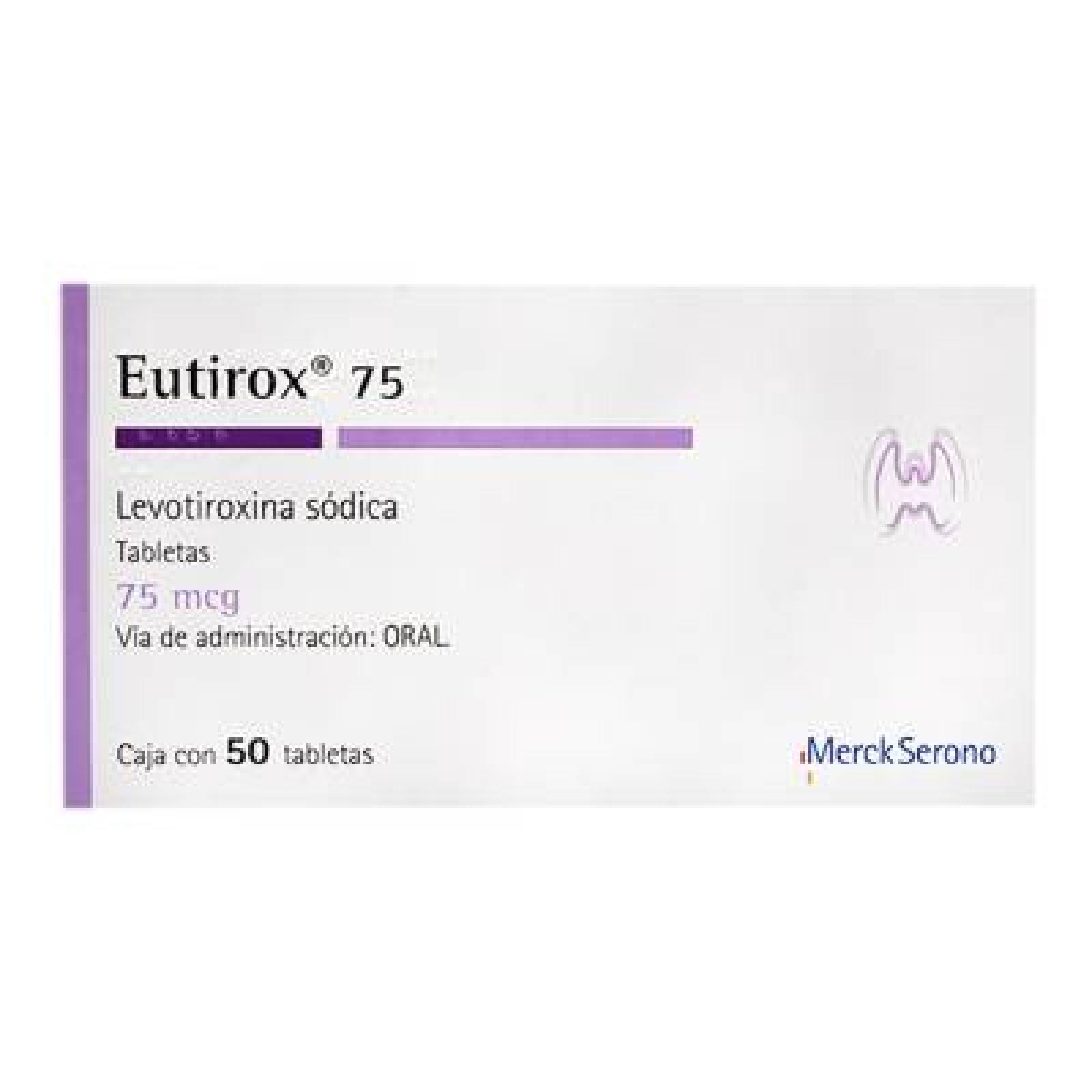 EUTIROX 50 TABLETAS 175MCG