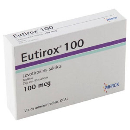 EUTIROX 50 TABLETAS 100MCG