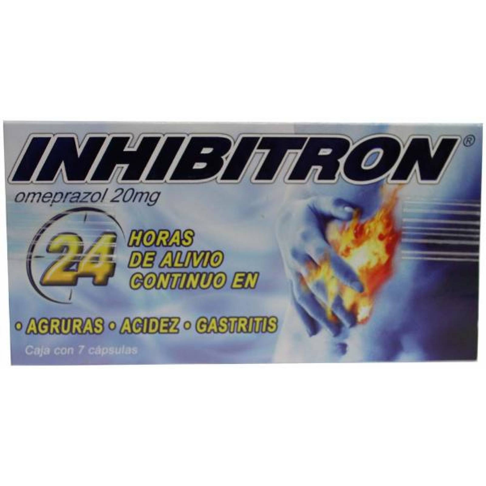 INHIBITRON 7 CÁPSULAS 20MG