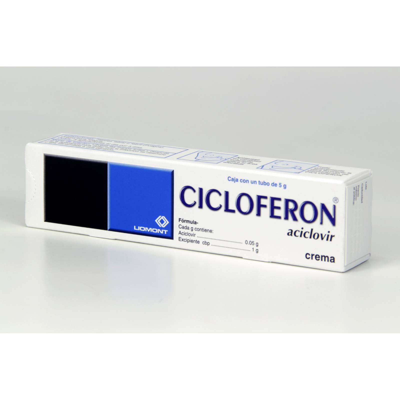 CICLOFERON CREMA 5% TUBO 5G