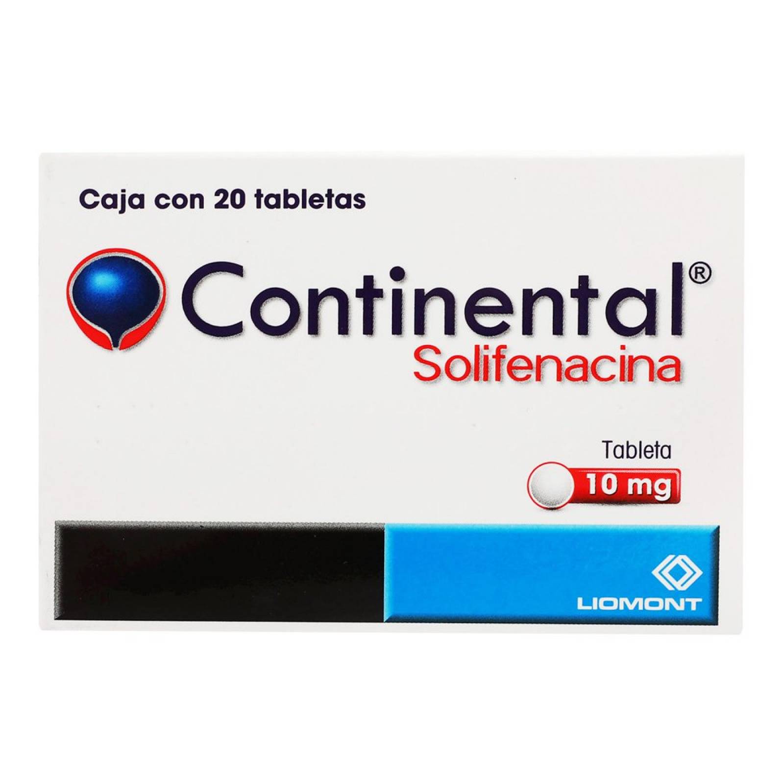 CONTINENTAL 20 TABLETAS 10MG