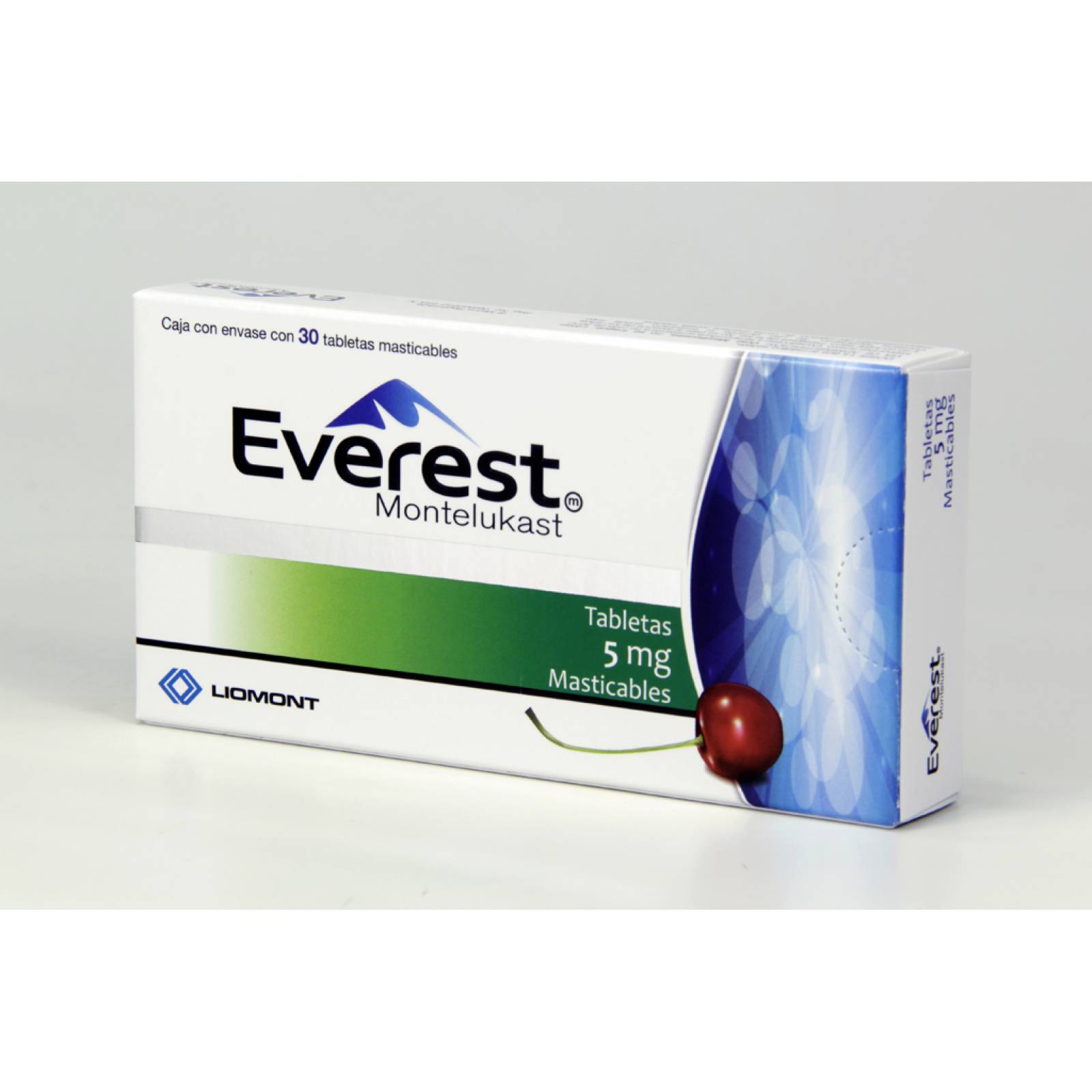 EVEREST 30 TABLETAS MASTICABLES 5MG