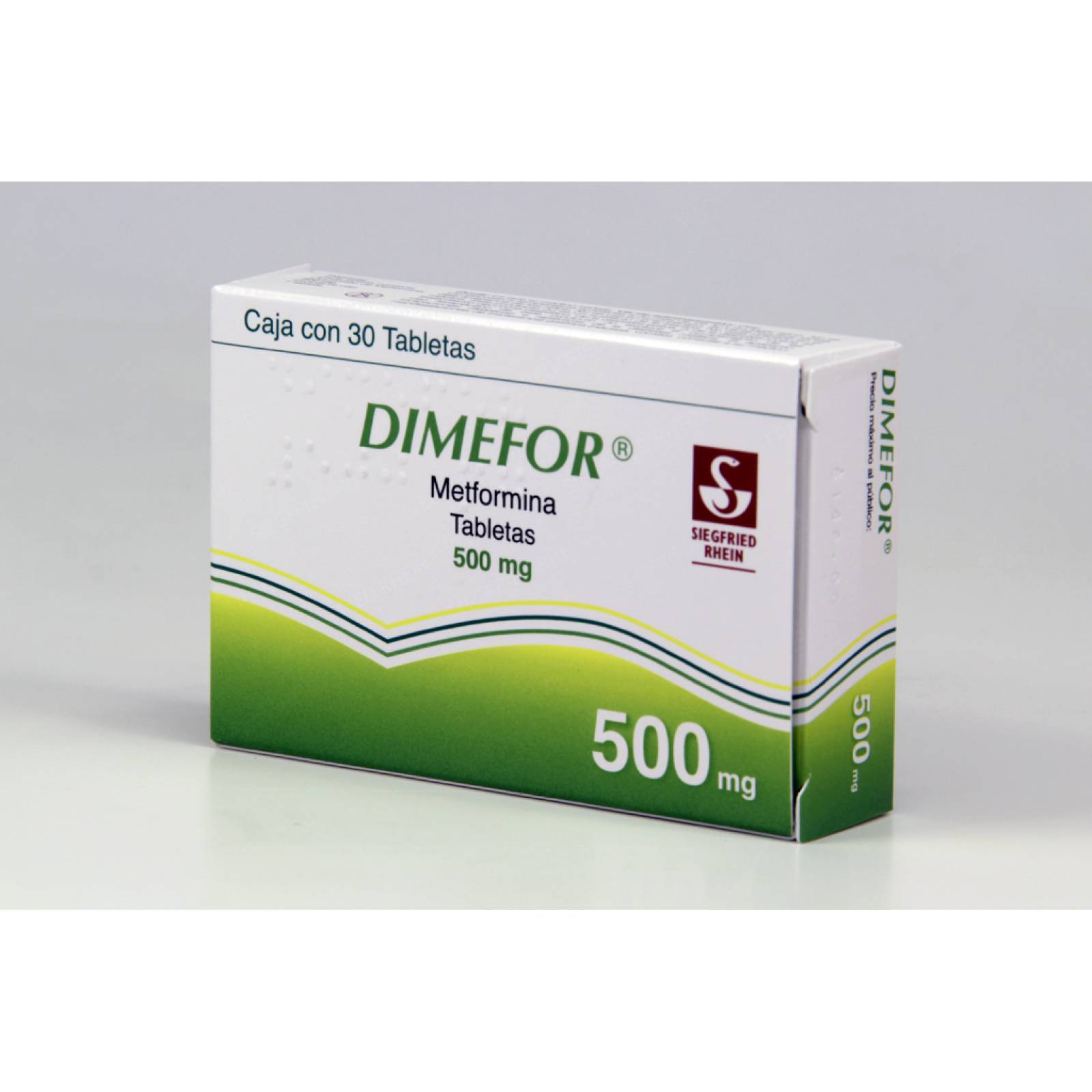 DIMEFOR 30 TABLETAS 500MG