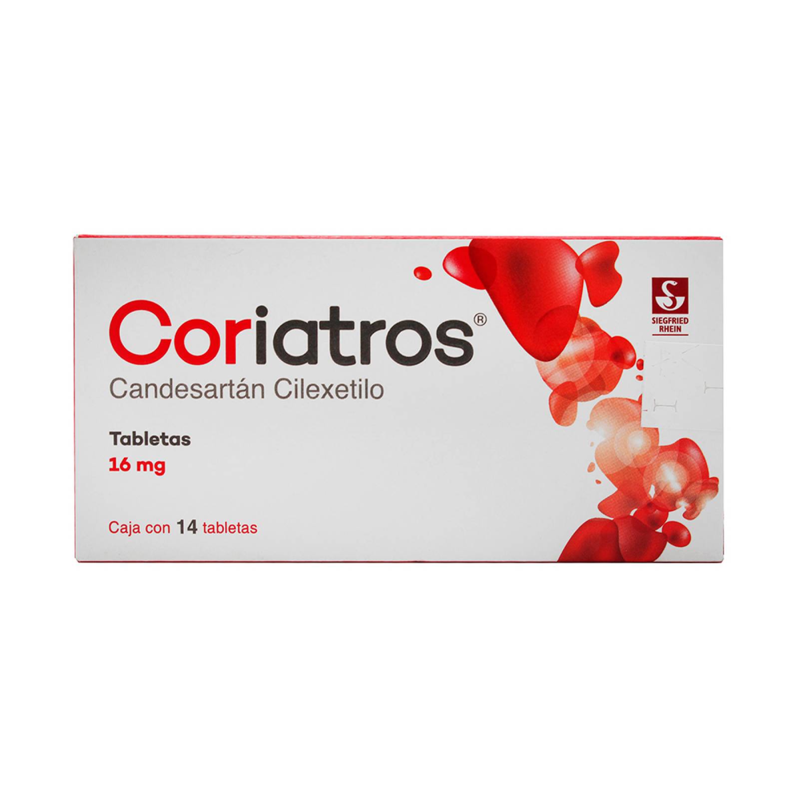 CORIATROS 14 TABLETAS 16MG
