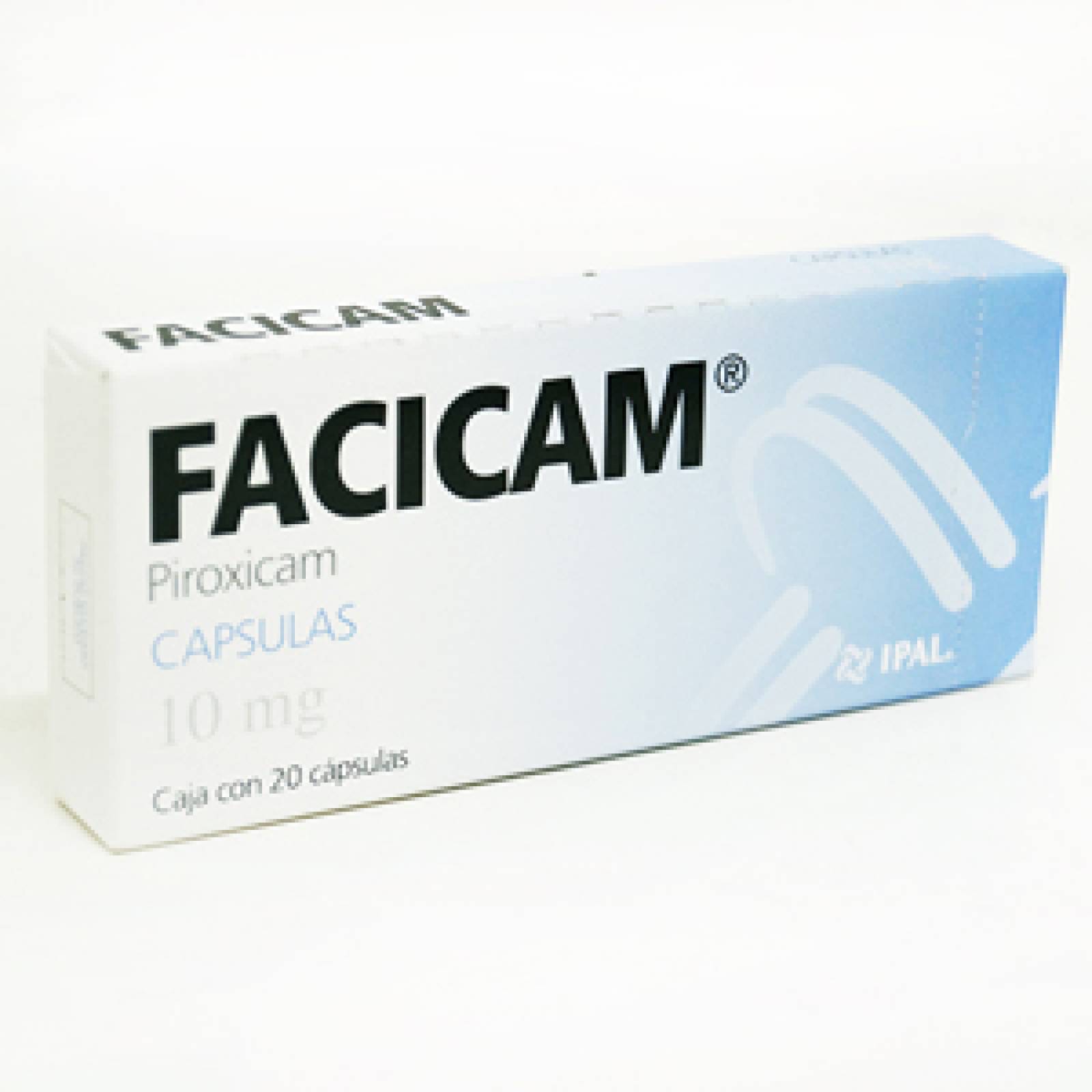 FACICAM 20 CÁPSULAS 10MG