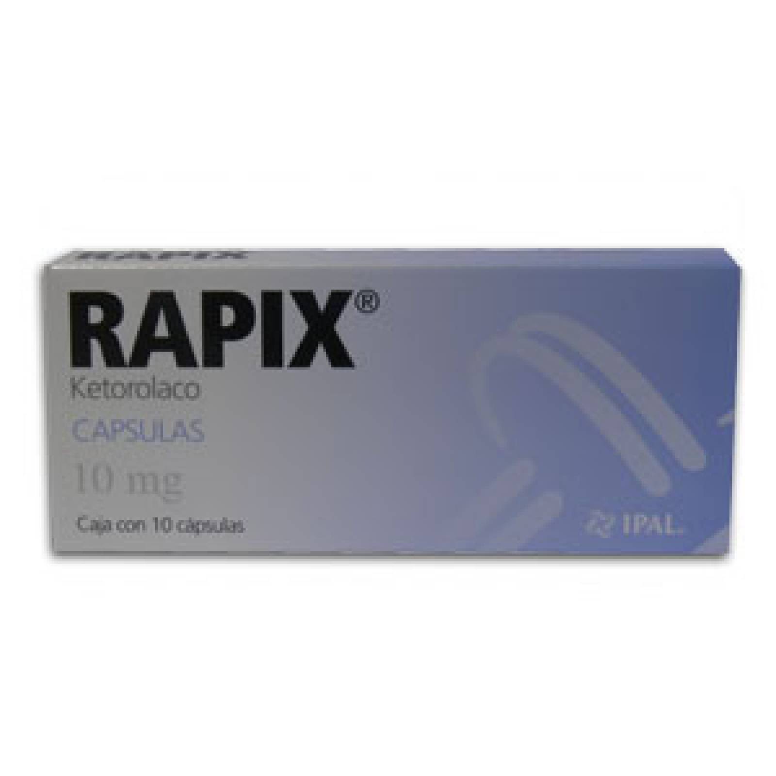 RAPIX 10 CÁPSULAS 10MG