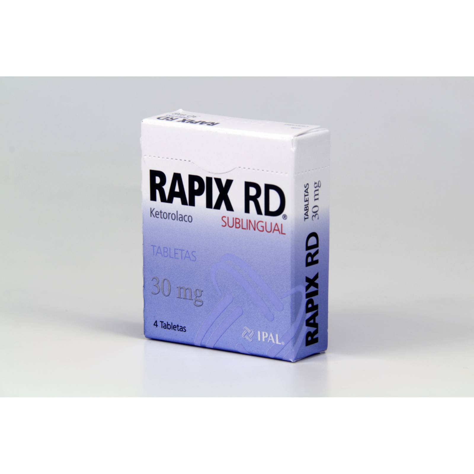 RAPIX RD 4 TABLETAS SUBLINGUALES 30MG
