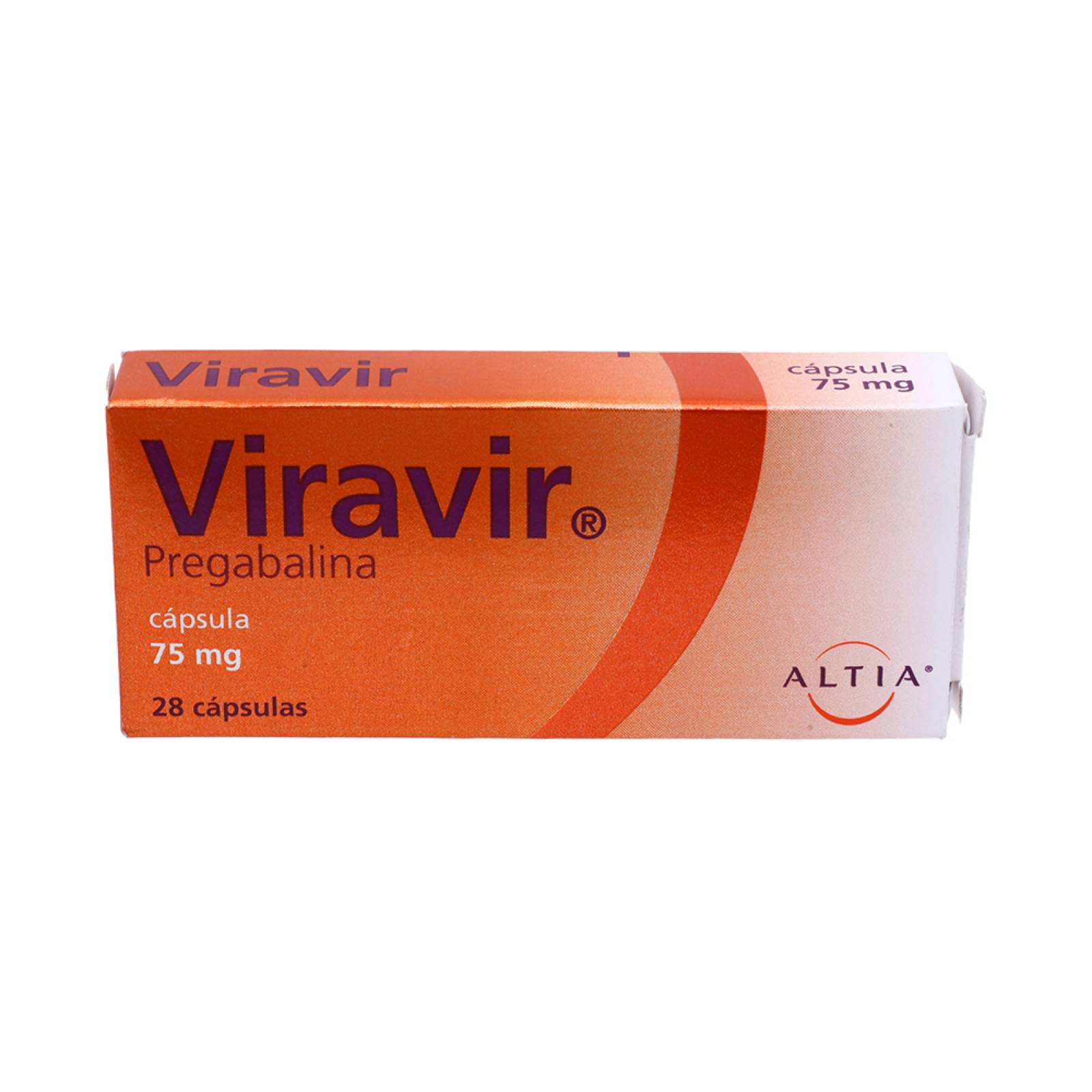 VIRAVIR 28 CÁPSULAS 75MG