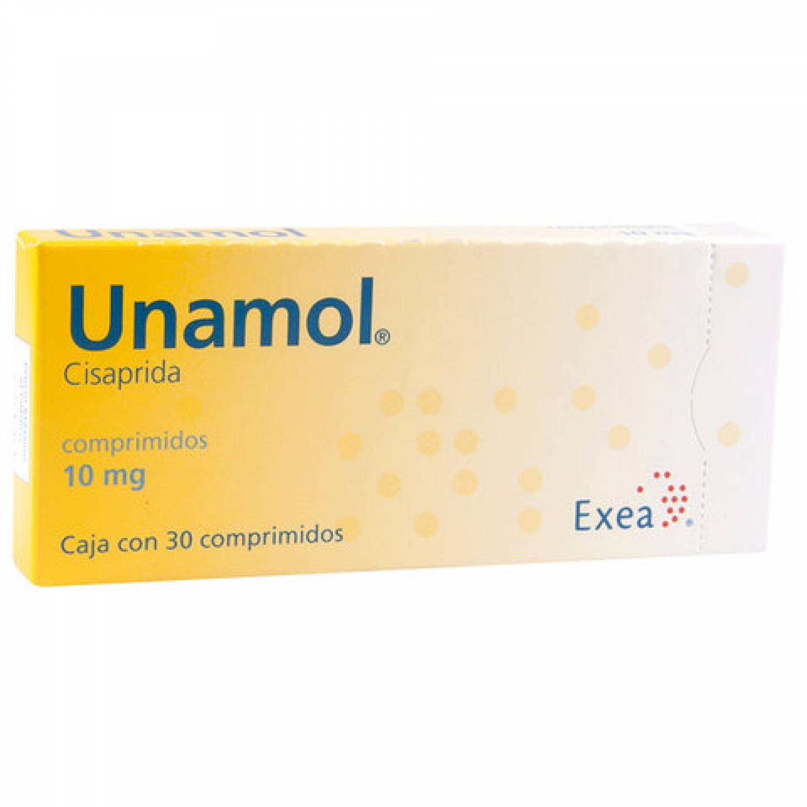 UNAMOL 30 COMPRIMIDOS 10MG