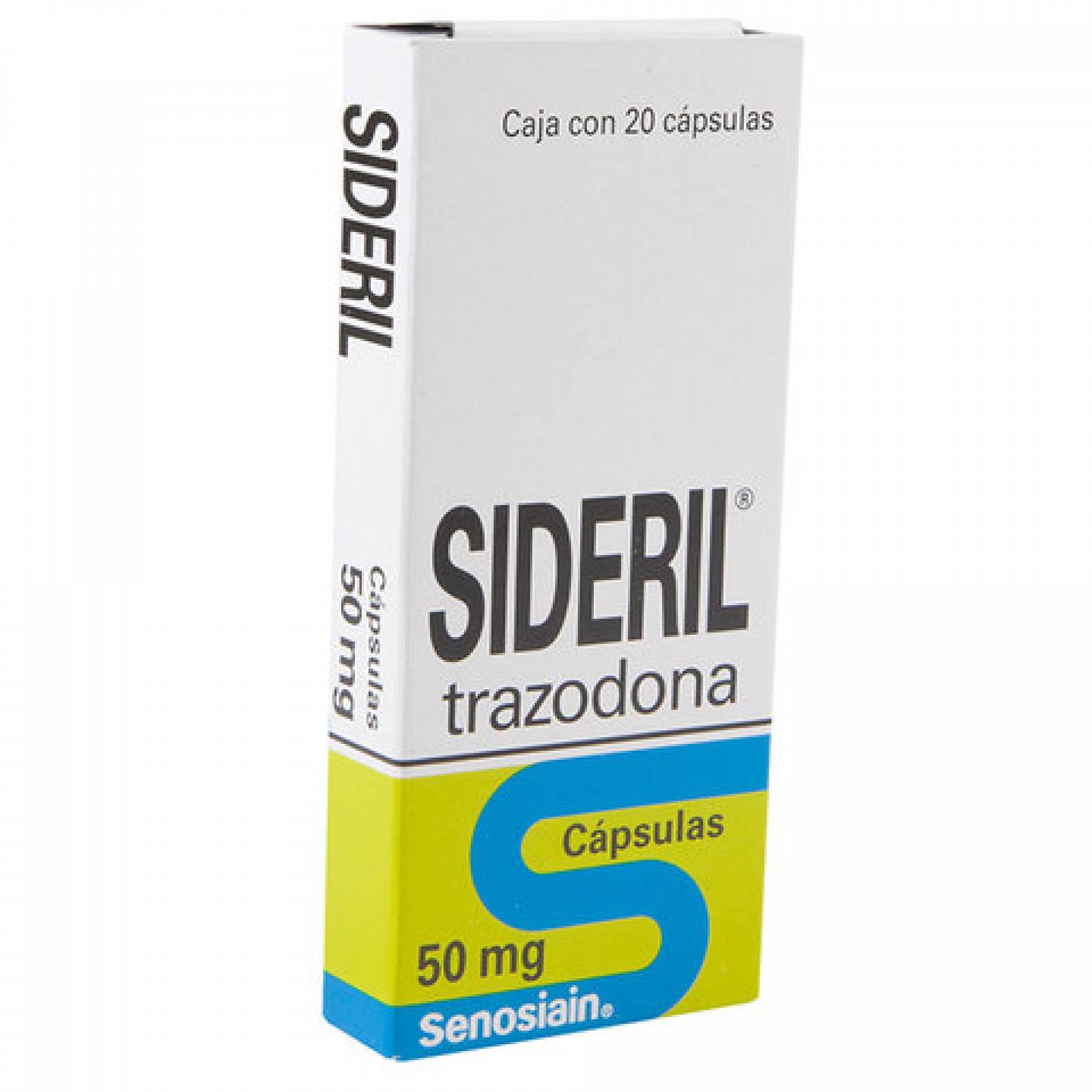 SIDERIL 20 CÁPSULAS 50MG