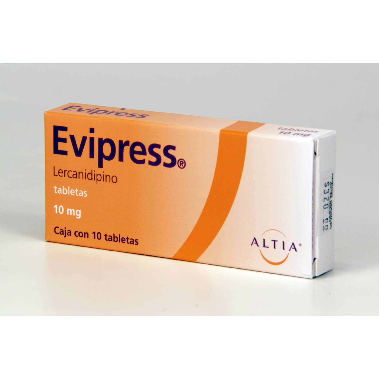 EVIPRESS 10 TABLETAS 10MG
