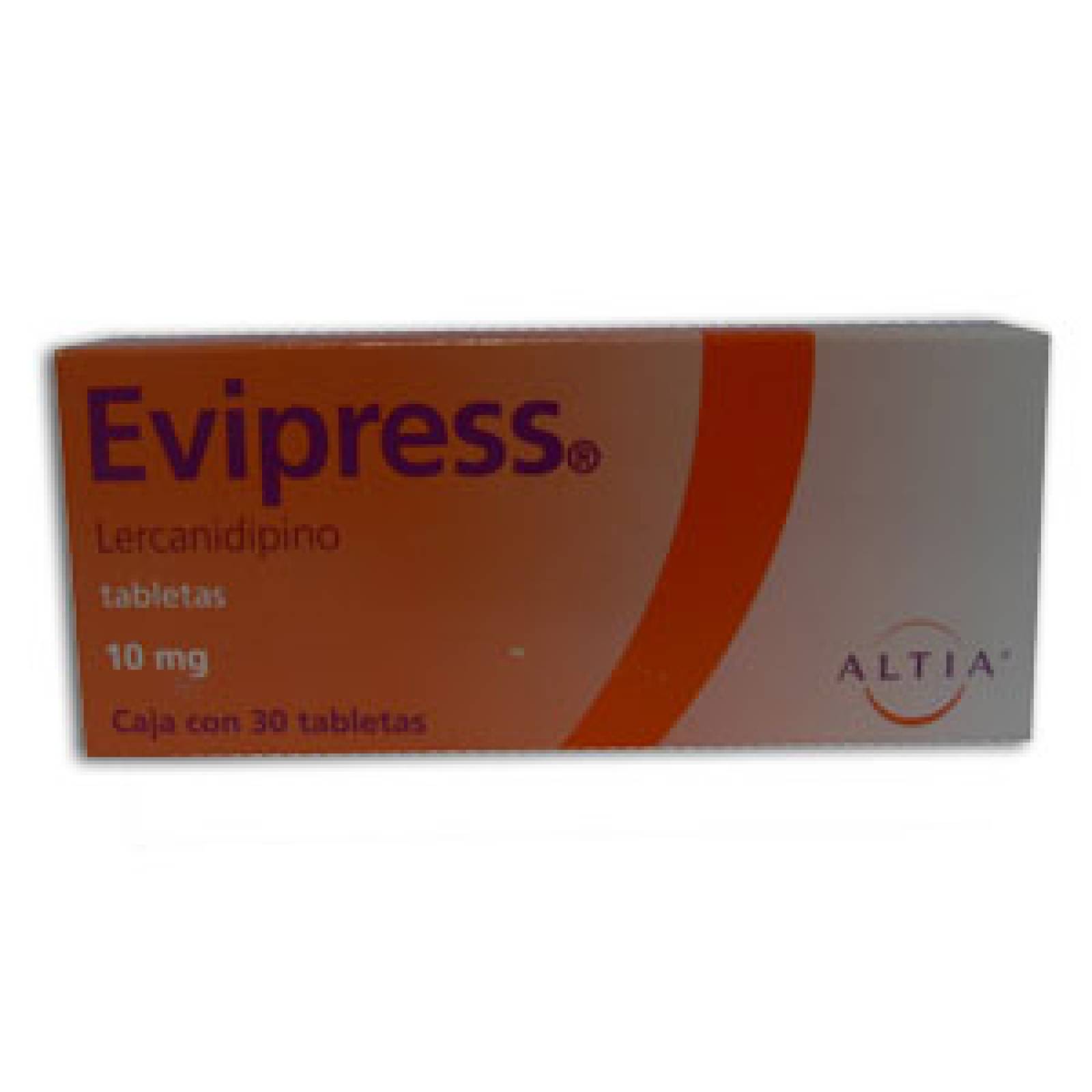 EVIPRESS 30 TABLETAS 10MG