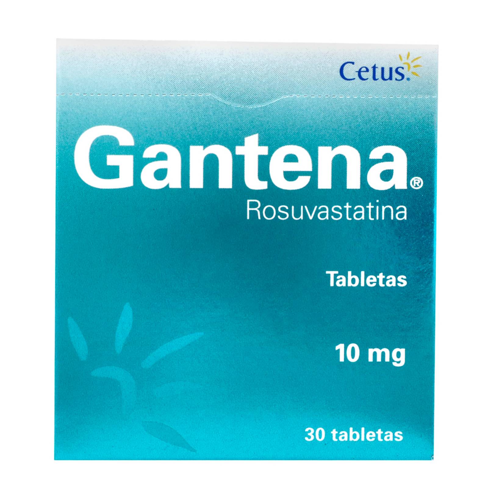 GANTENA 30 TABLETAS 10MG