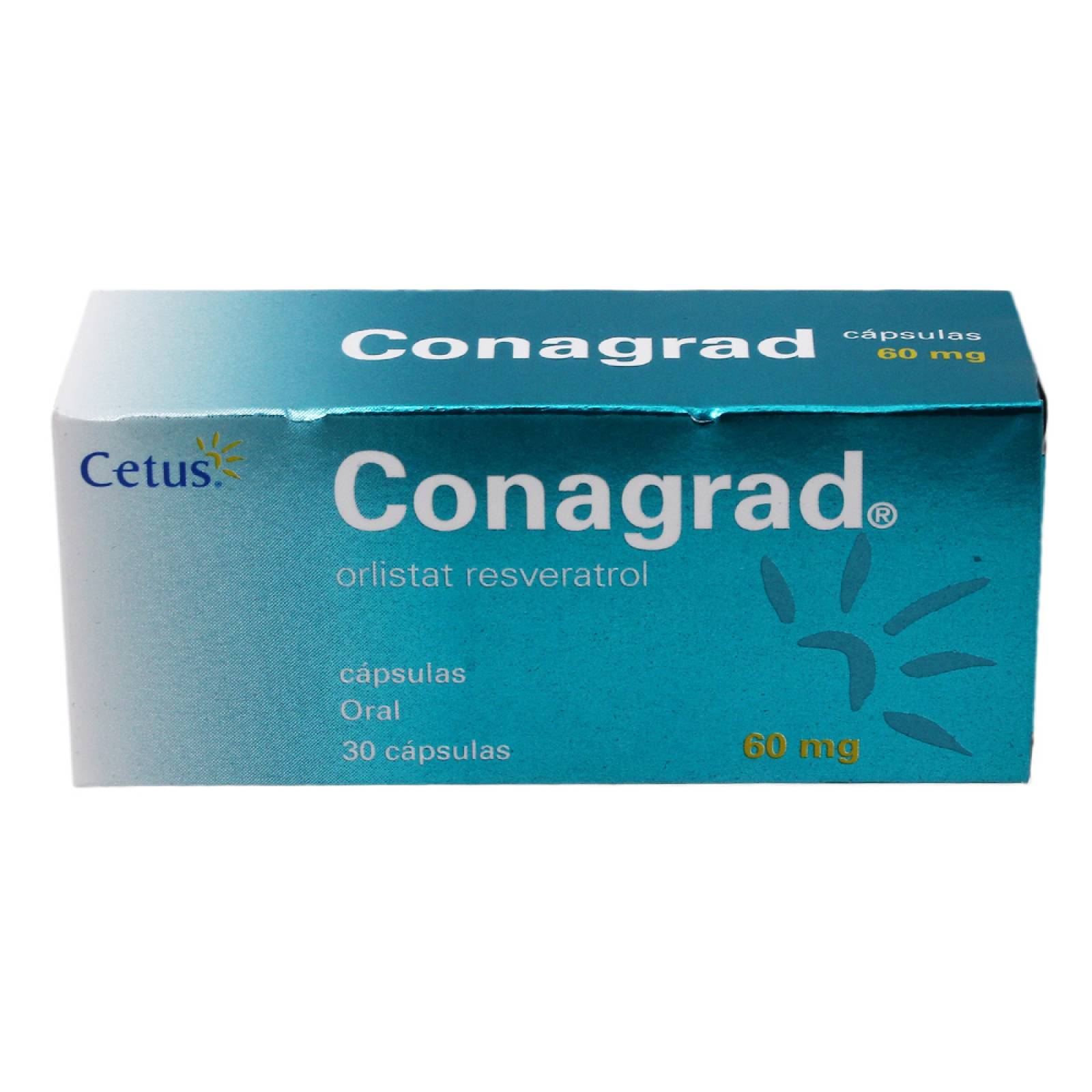 CONAGRAD 30 CÁPSULAS 60MG