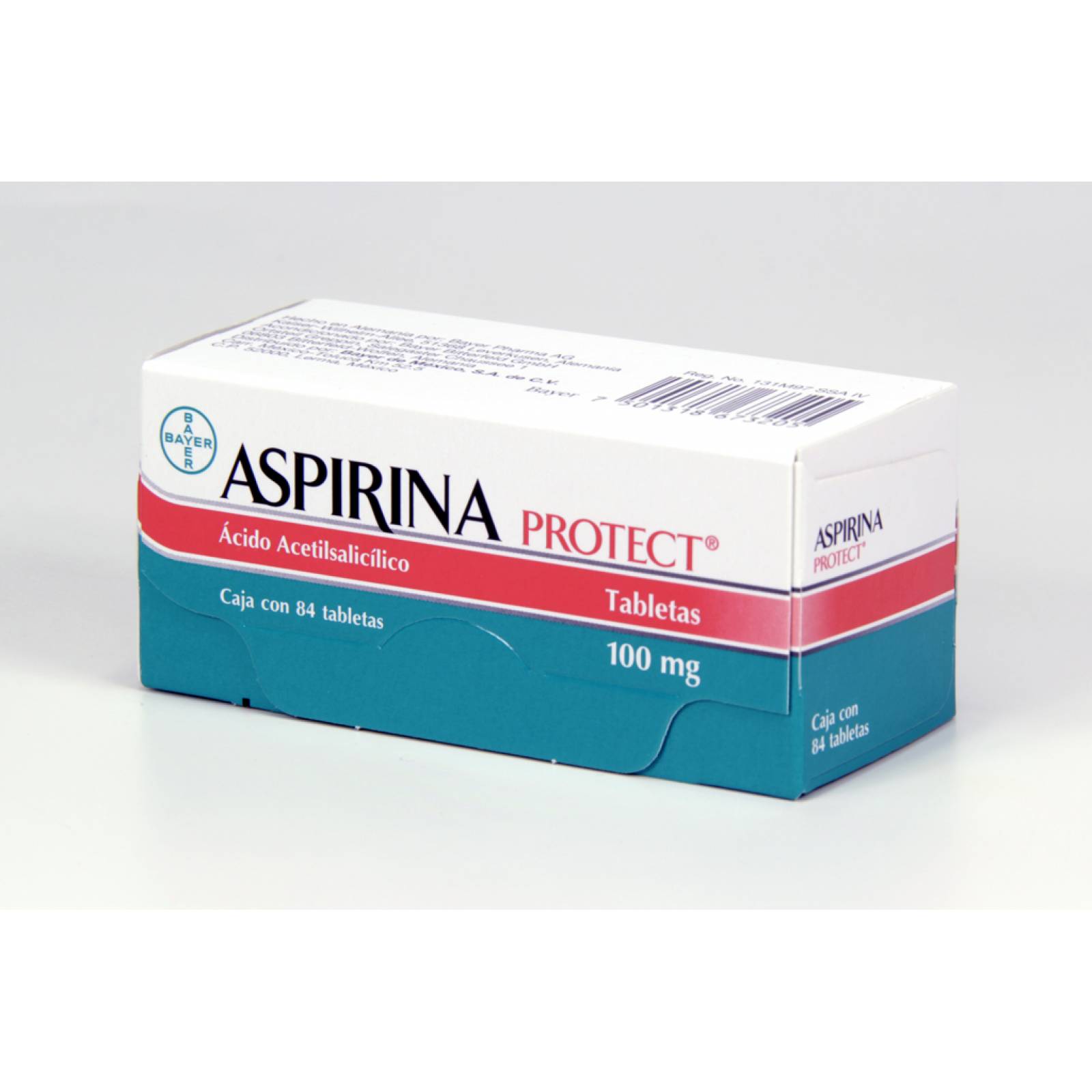 ASPIRINA PROTECT 84 TABLETAS 100MG