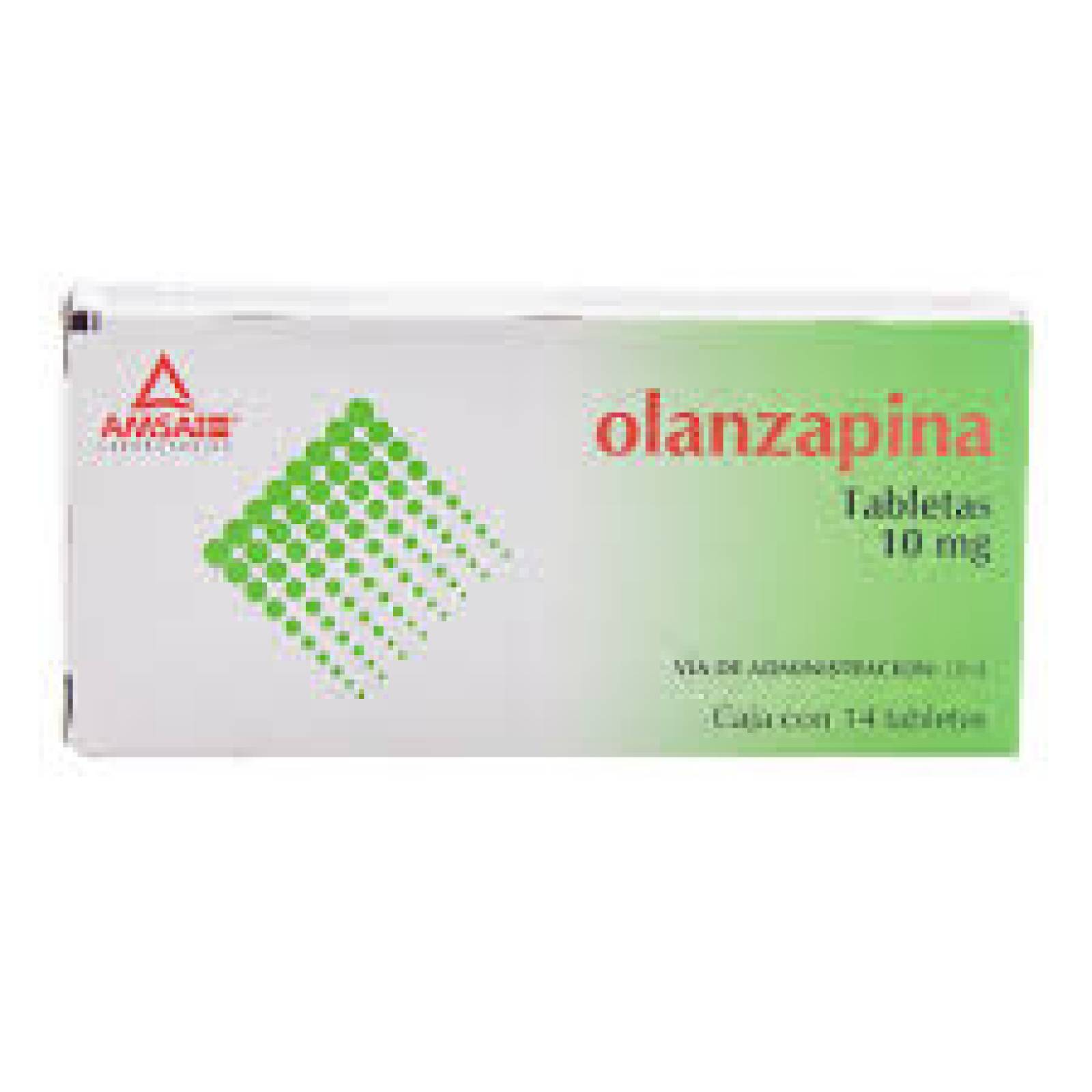 OLANZAPINA 14 TABLETAS 10MG