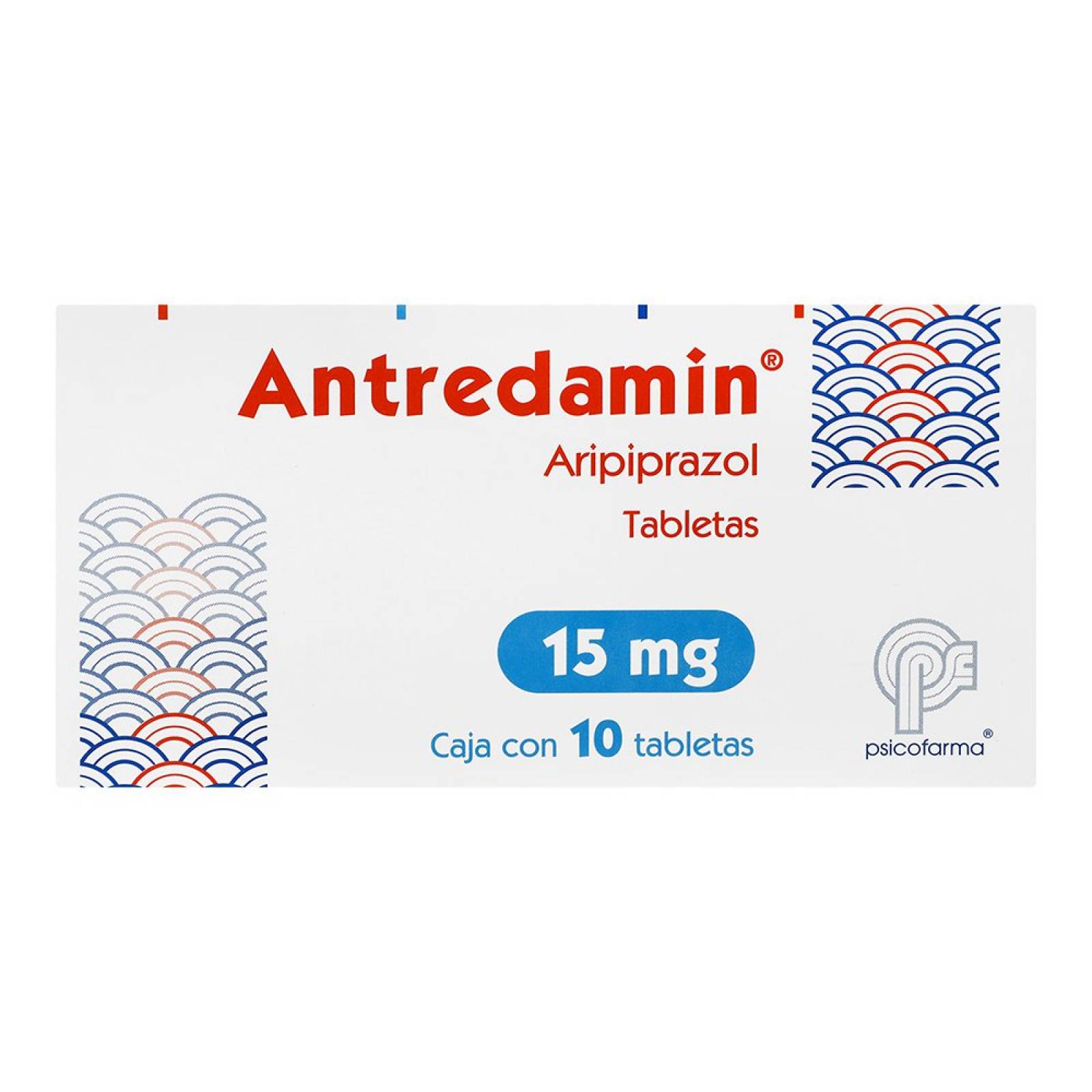 ANTREDAMIN 10 TABLETAS 15MG