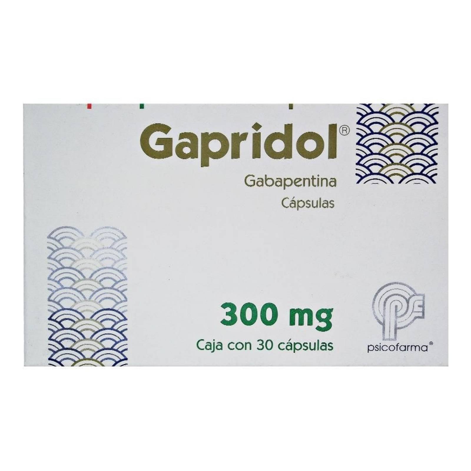 GAPRIDOL 30 CÁPSULAS 300MG