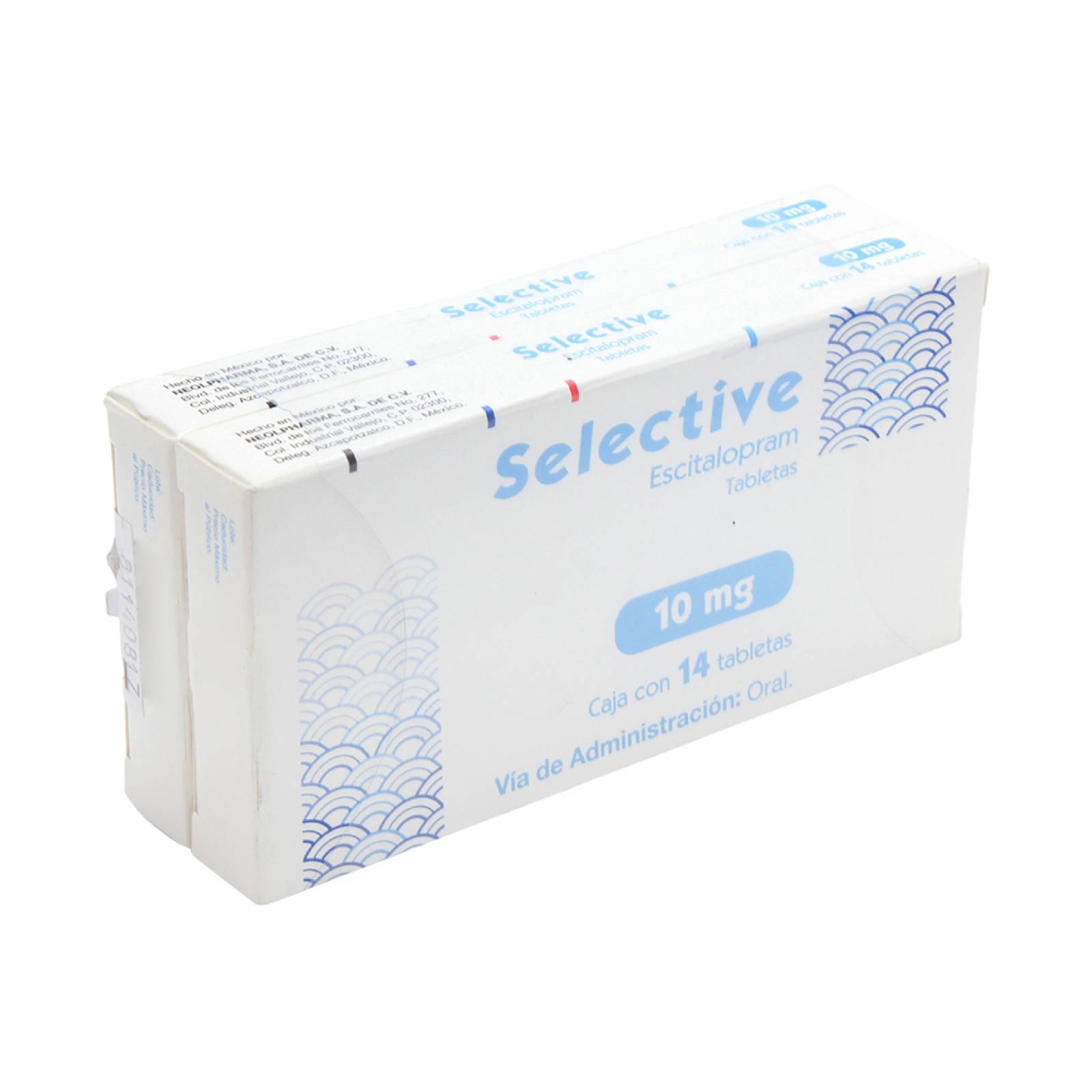 SELECTIVE 14 TABLETAS 1+1 10MG