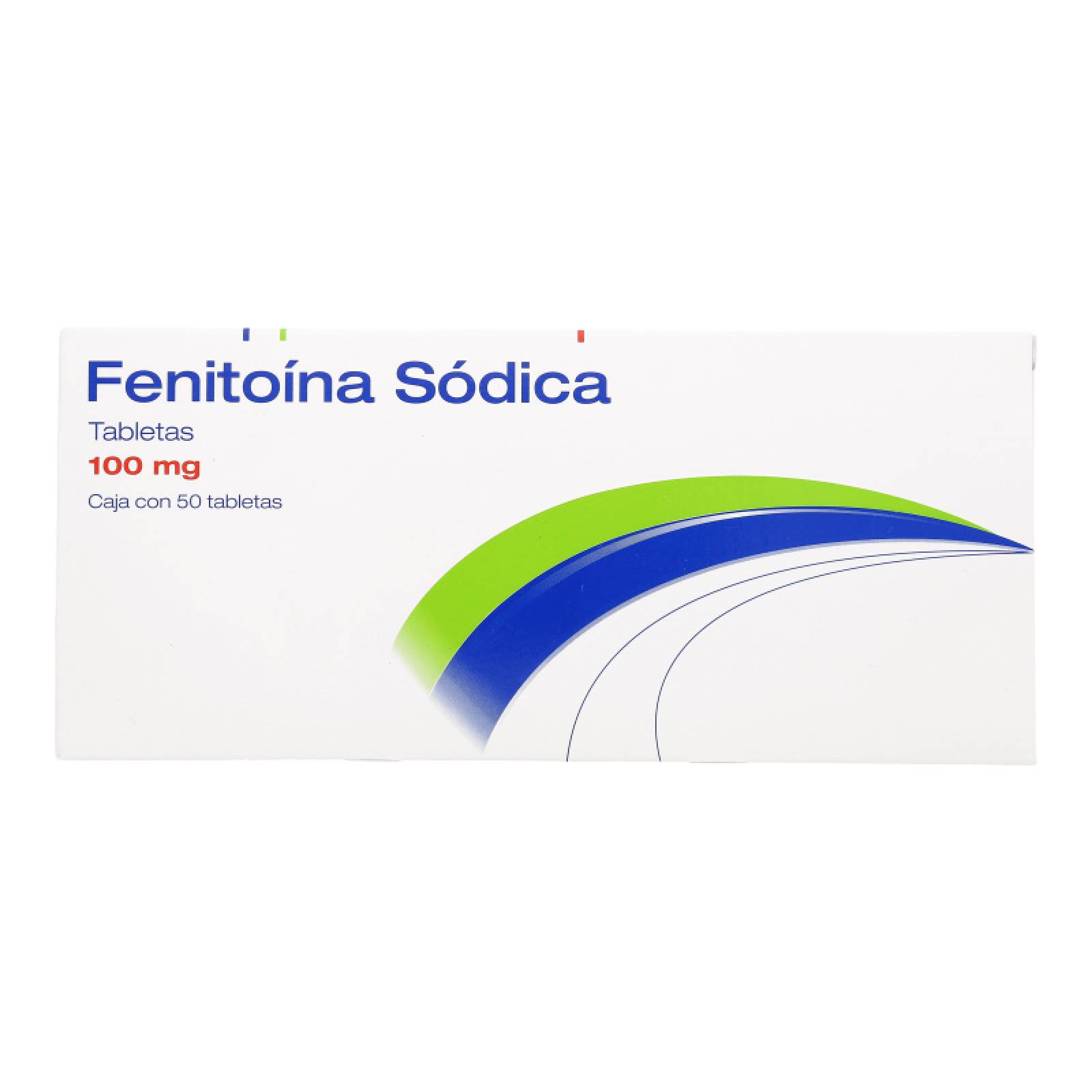 FENITOÍNA SÓDICA 50 TABLETAS 100MG