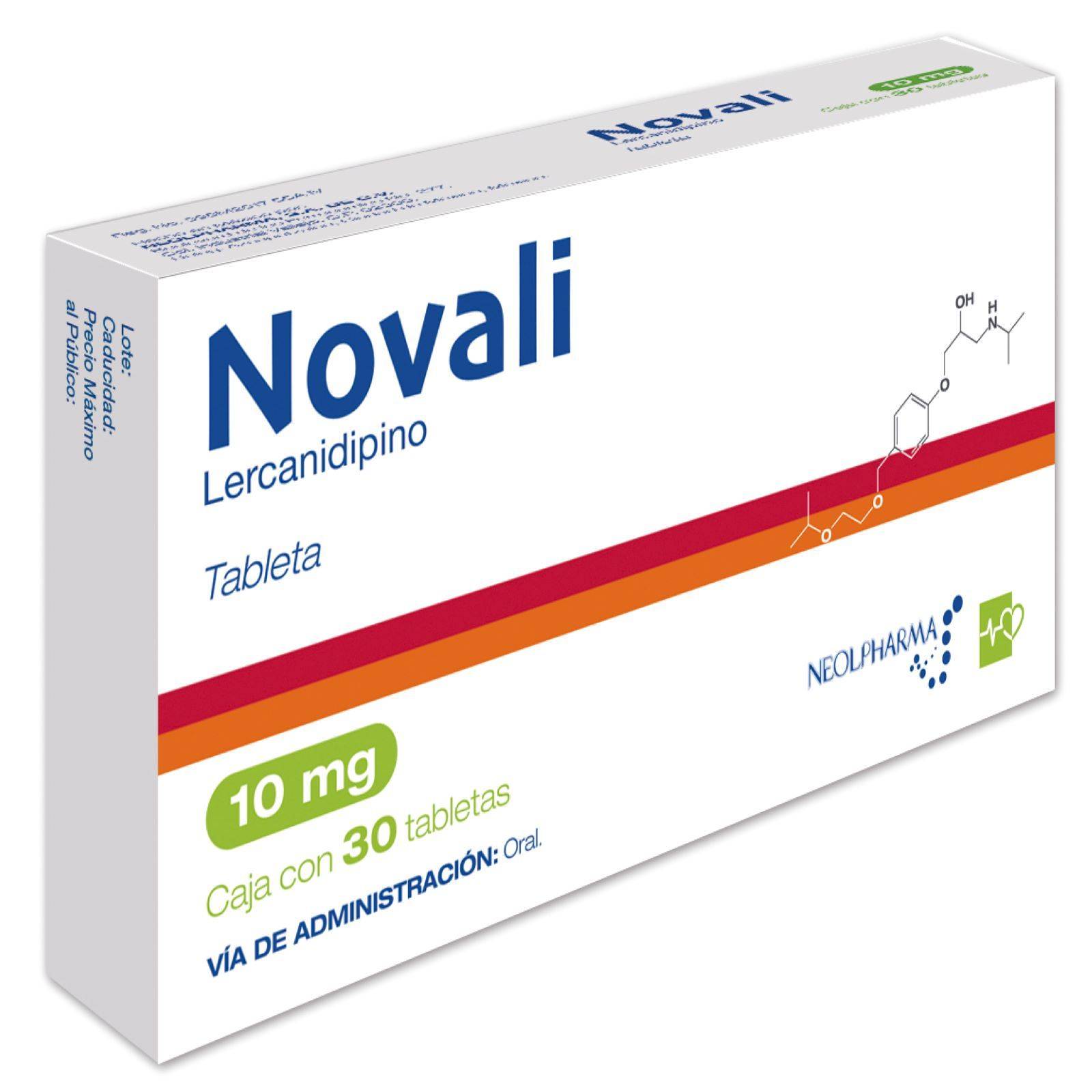 NOVALI 30 TABLETAS 10MG