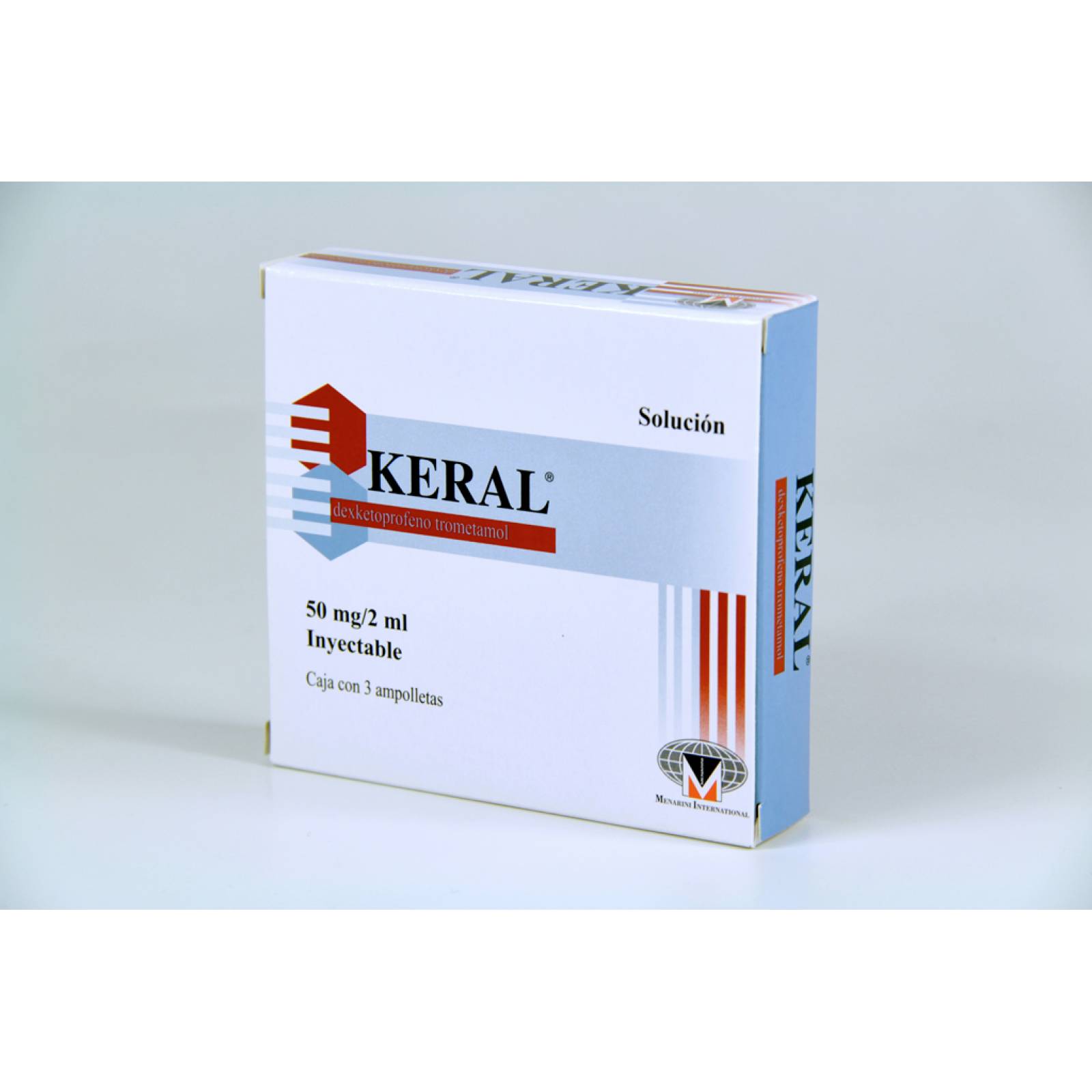 KERAL 50MG/2ML SOL INY CAJA 3 AMP