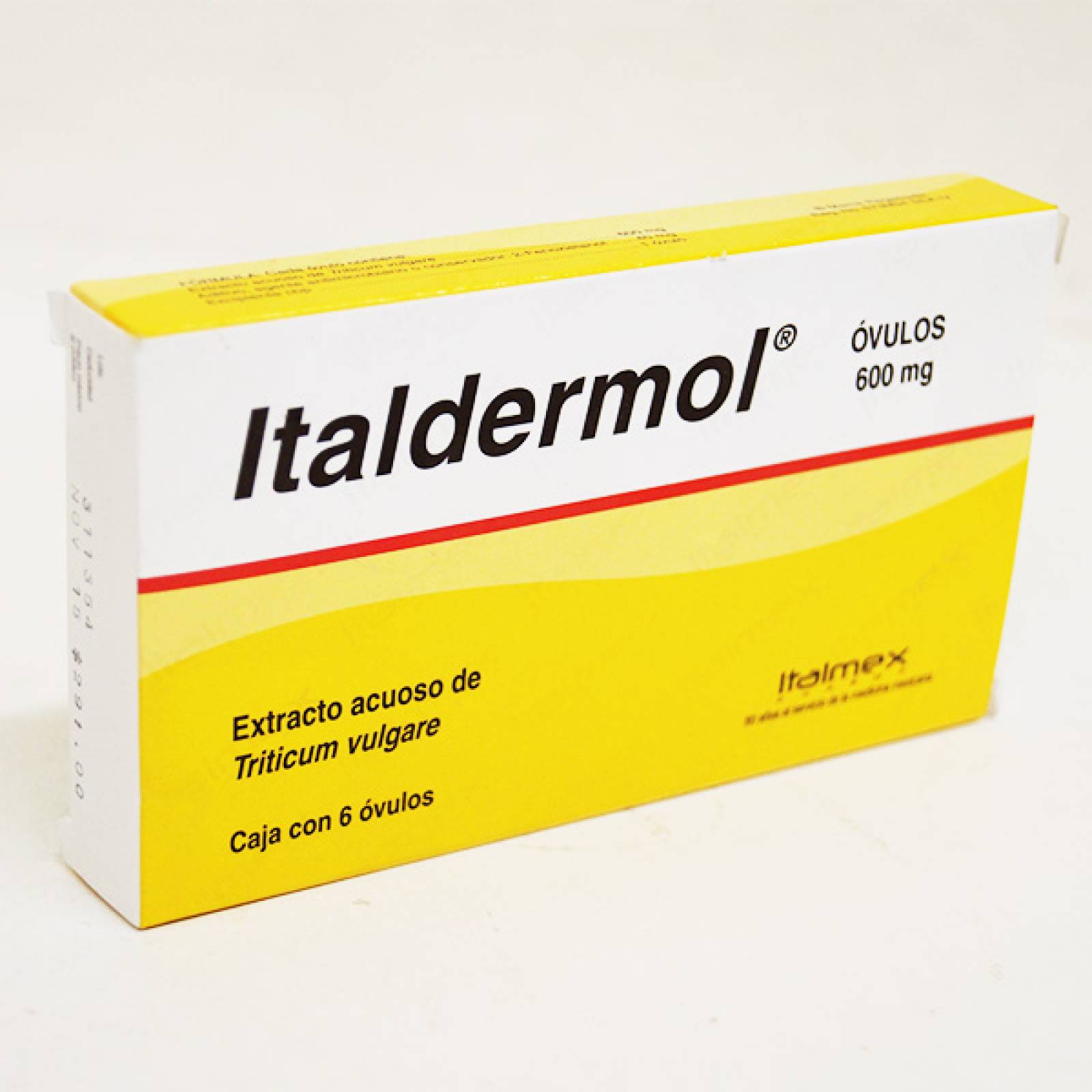 ITALDERMOL ÓVULOS 600MG CAJA CON 6