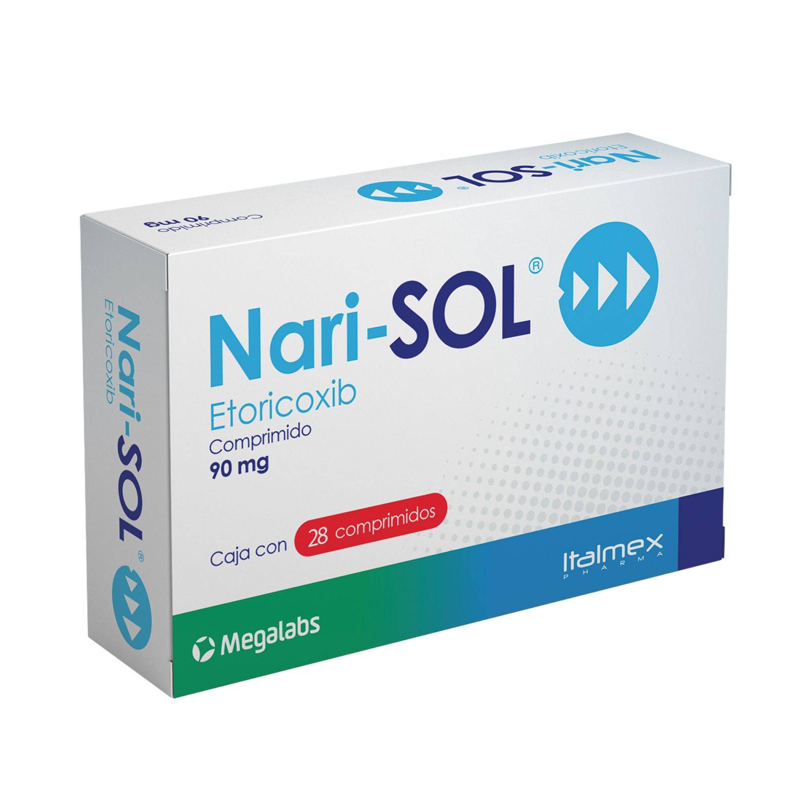 NARI SOL 90MG CAJA CON 28 COMPRIMIDOS