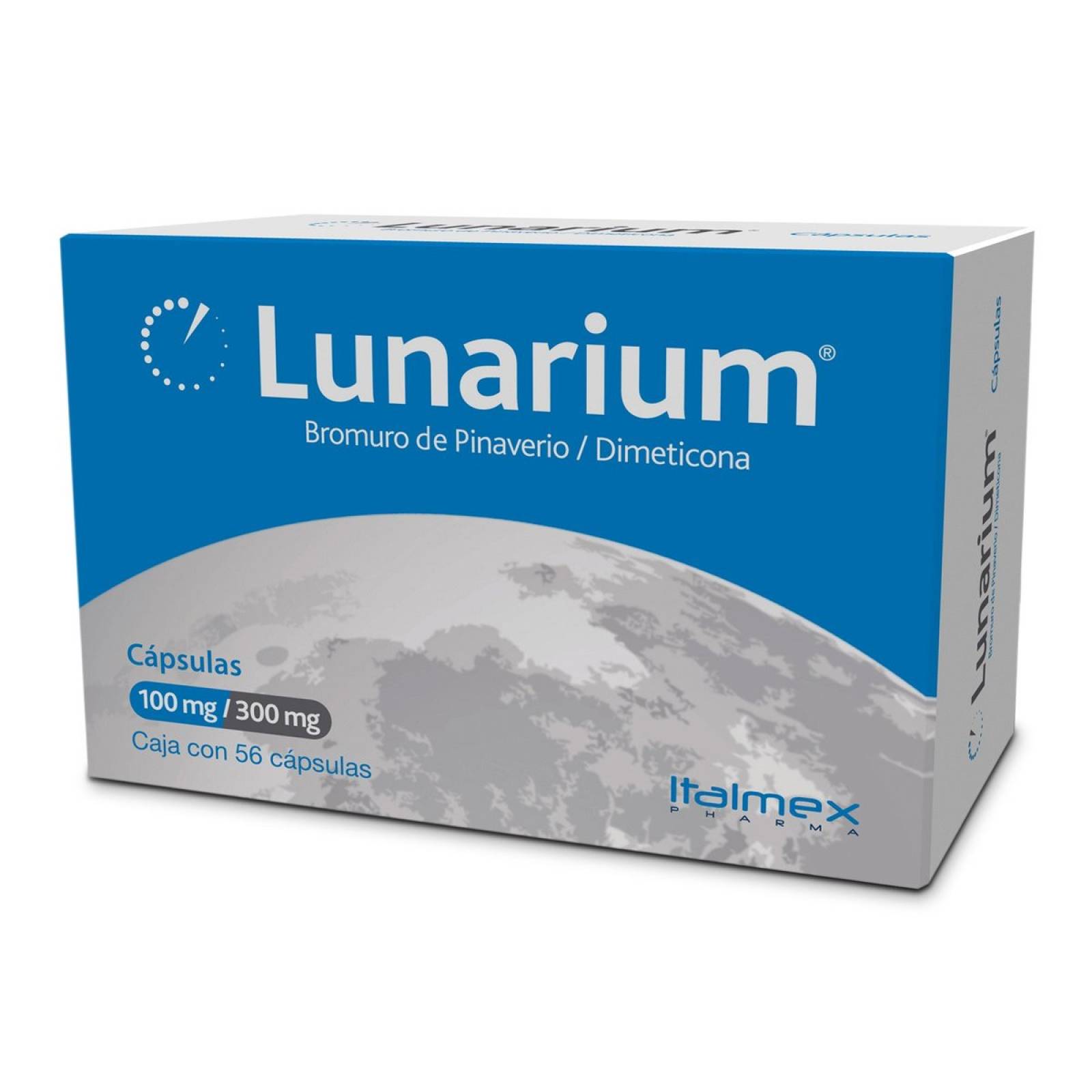 LUNARIUM 100/300MG CAJA CON 56 CÁPSULAS