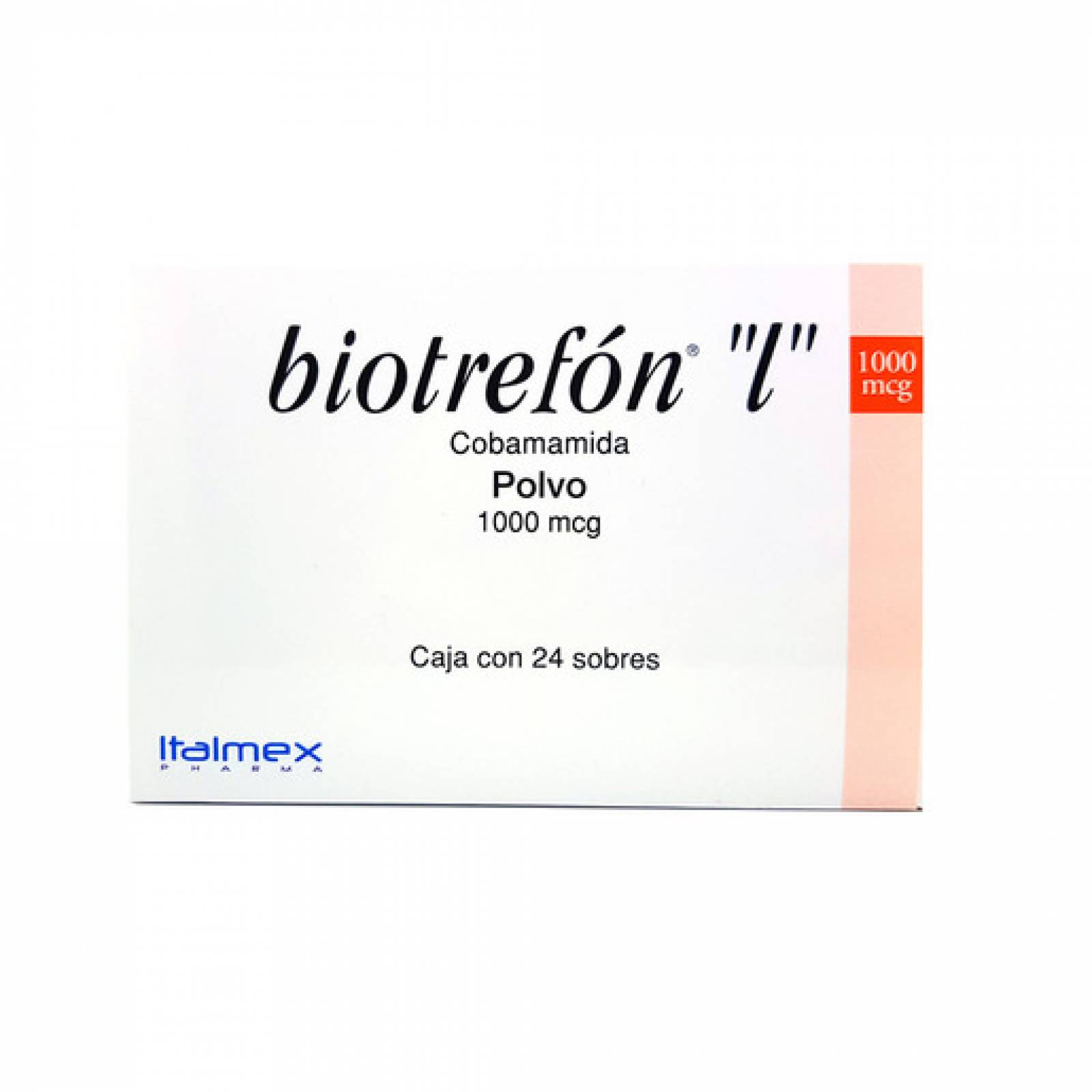 BIOTREFON L 1000MCG CAJA 24 SOBRES