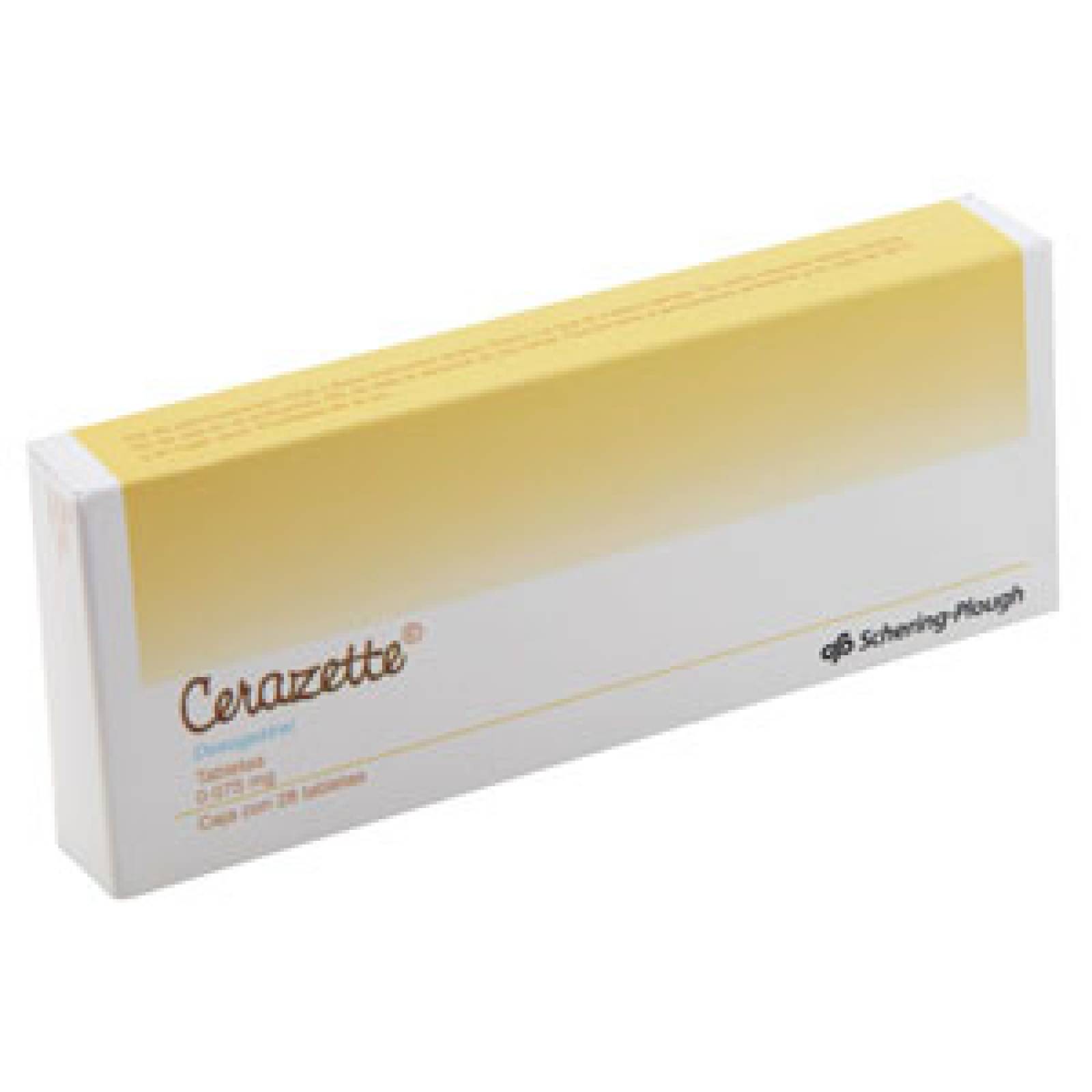 CERAZETTE 0.075MG CAJA CON 28 TABLETAS