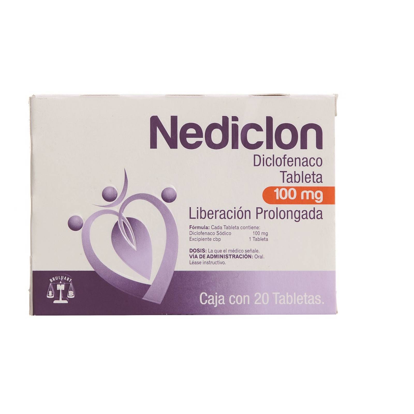 NEDICLON 100MG CAJA CON 20 TABLETAS