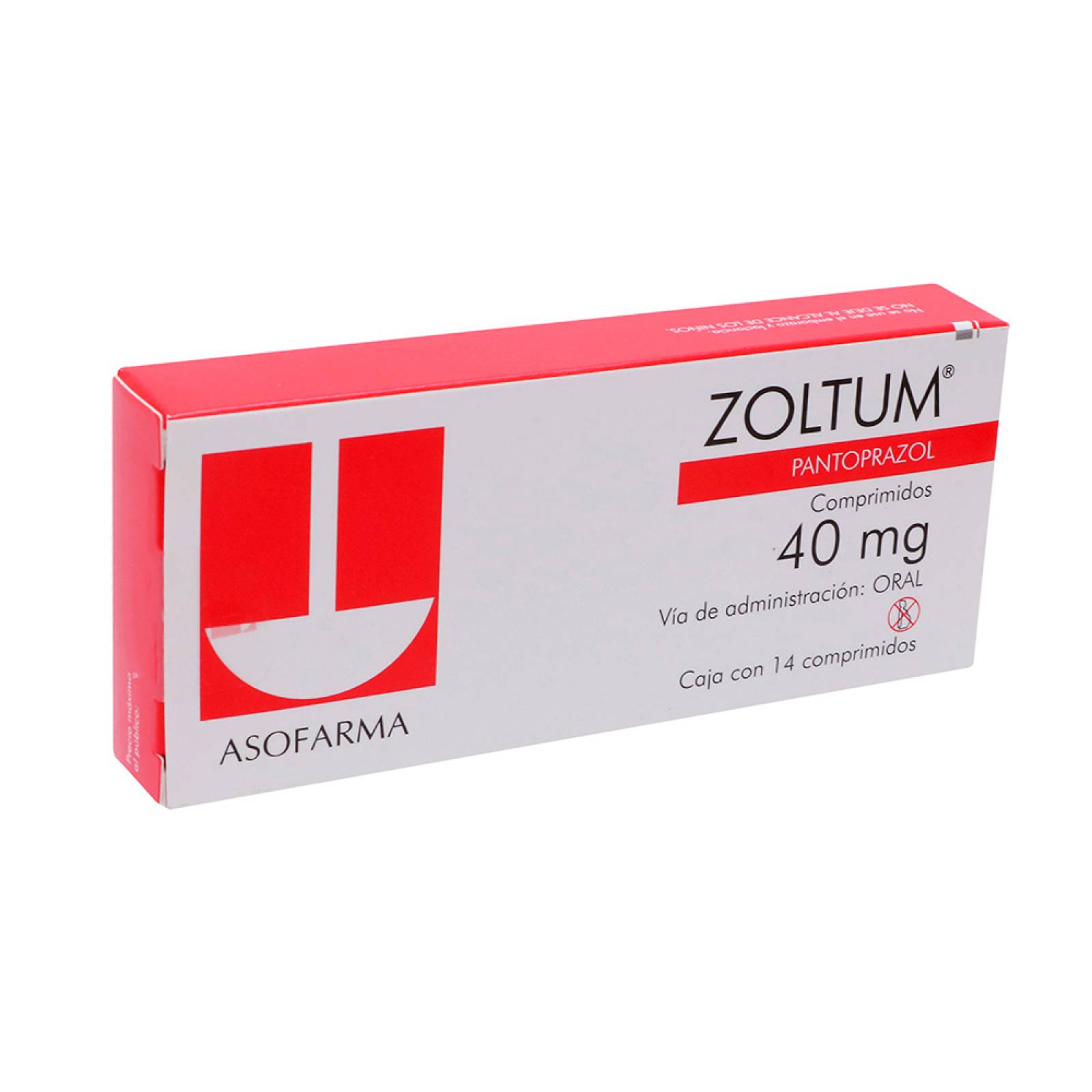 ZOLTUM 40MG CAJA CON 14 COMPRIMIDOS