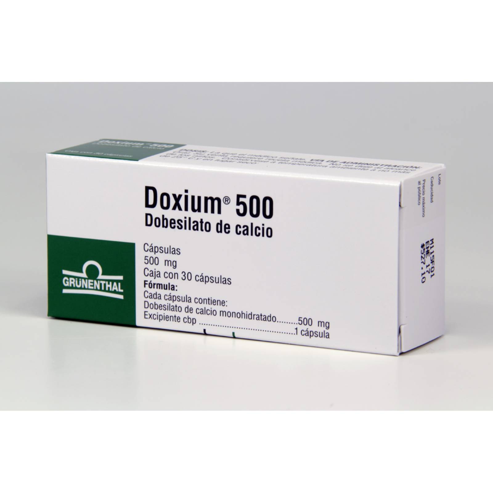 DOXIUM 500MG CAJA CON 30 CÁPSULAS