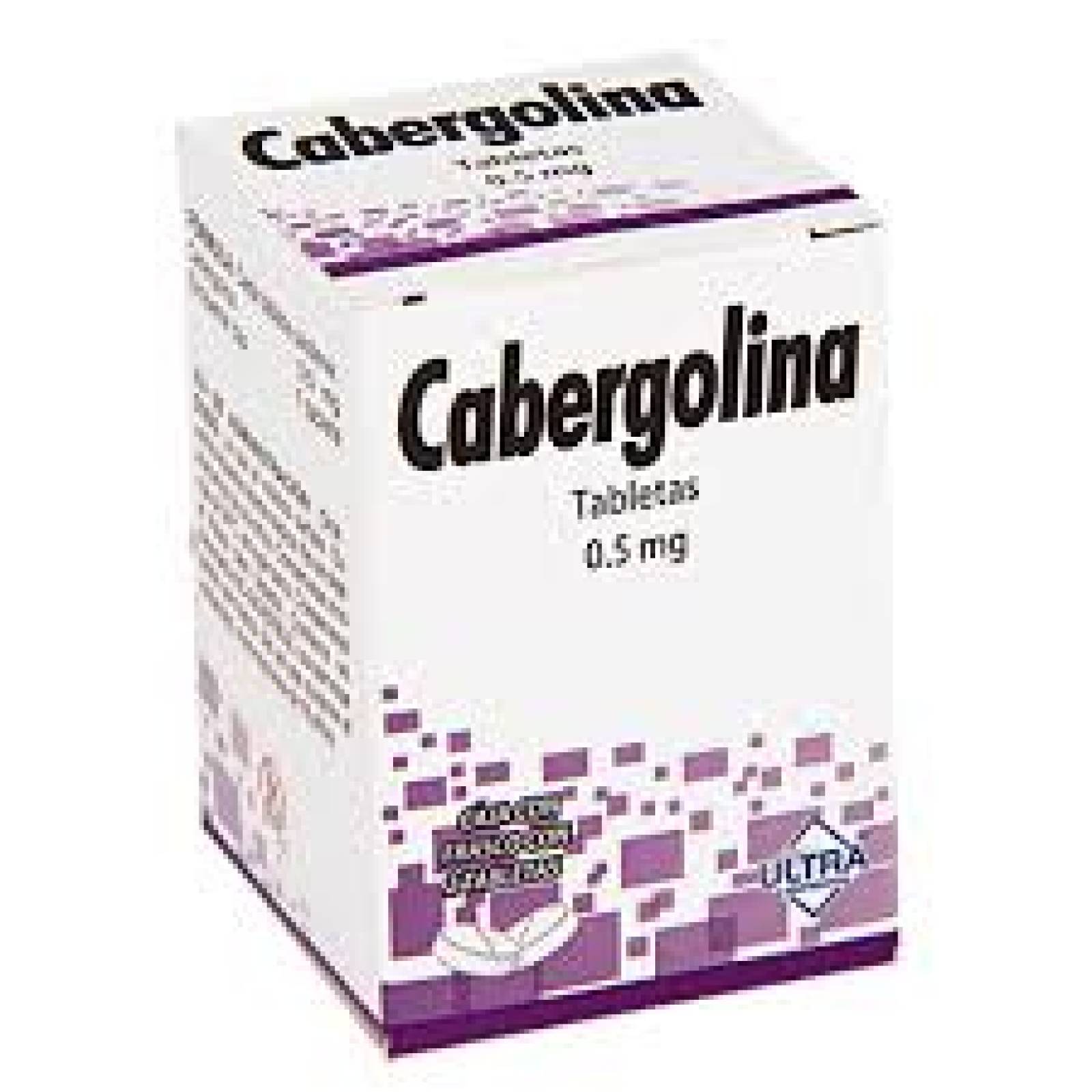 CABERGOLINA 2 TABLETAS 0.5MG