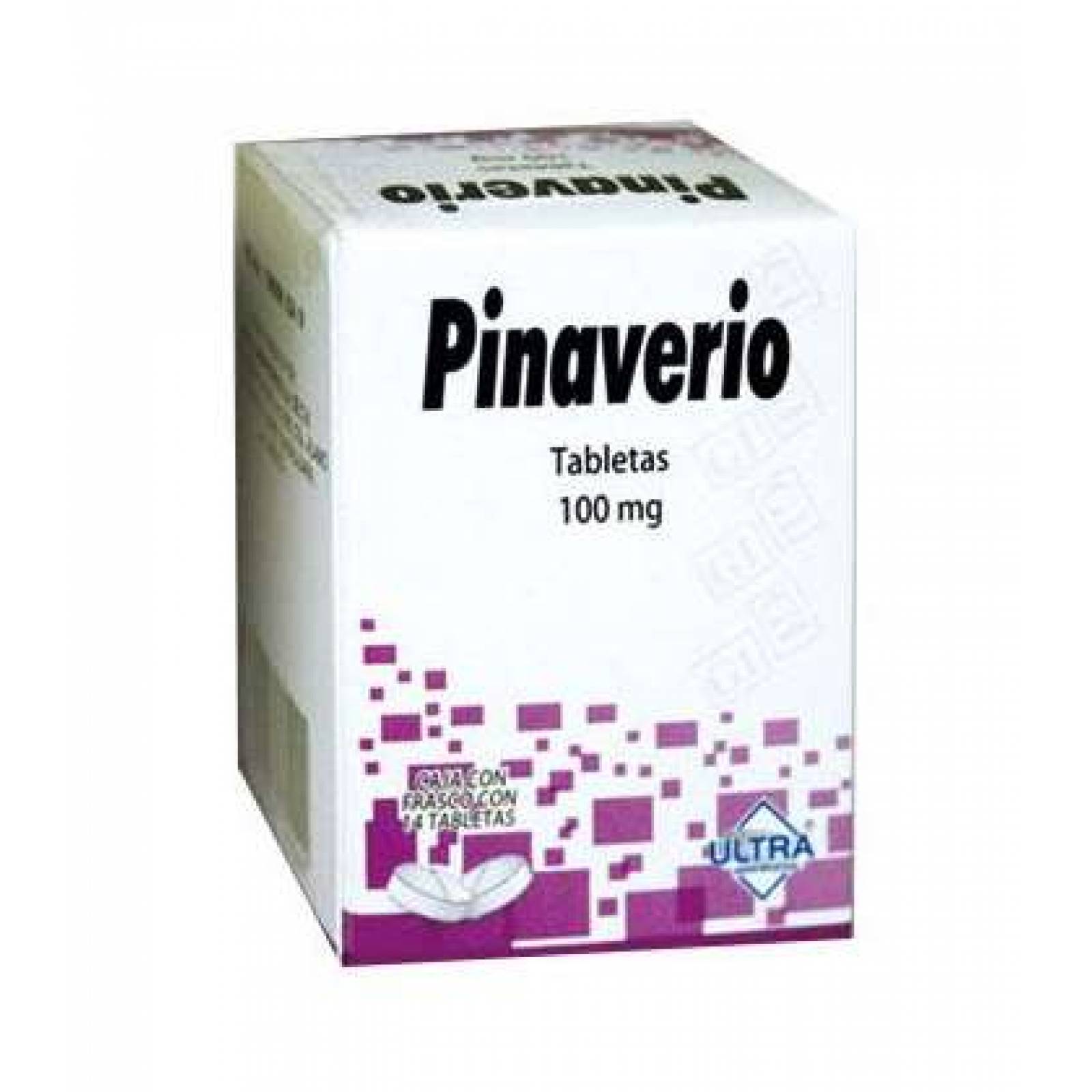 PINAVERIO 14 TABLETAS 100MG