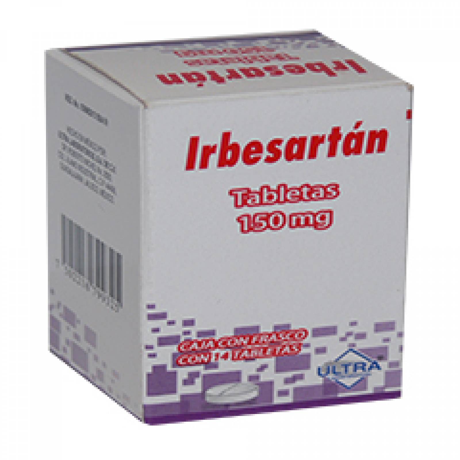 IRBESARTÁN 14 TABLETAS 150MG