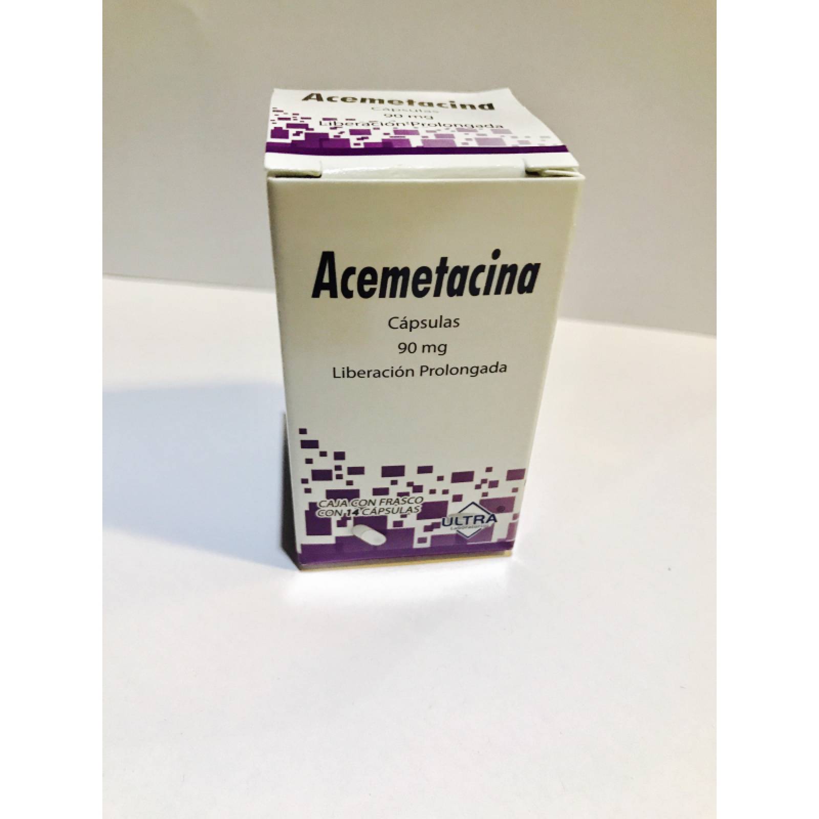 ACEMETACINA 14 CÁPSULAS 90MG