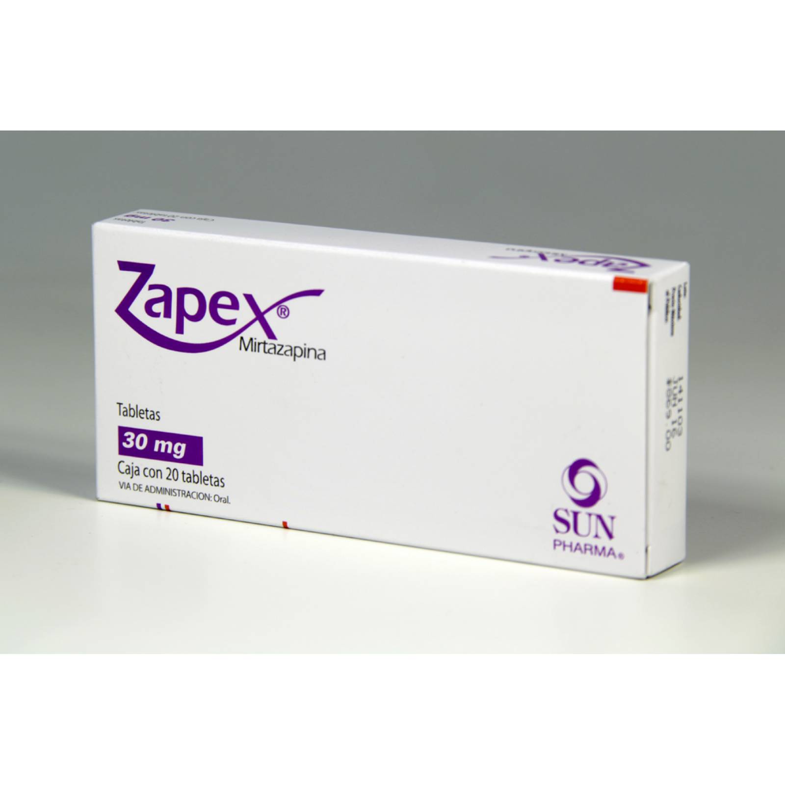 ZAPEX 30MG CAJA CON 20 TABLETAS