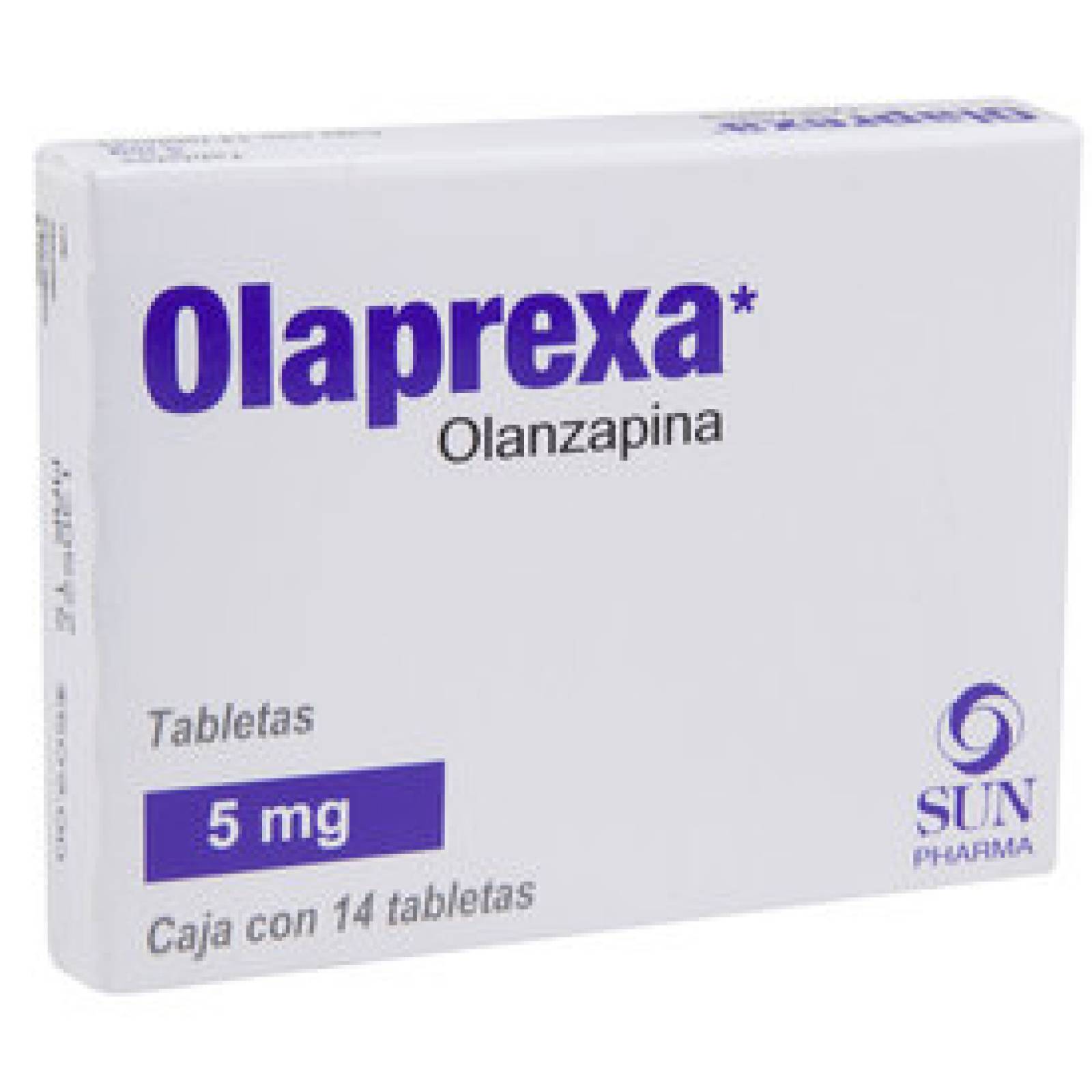 OLAPREXA 5MG CAJA CON 14 TABLETAS