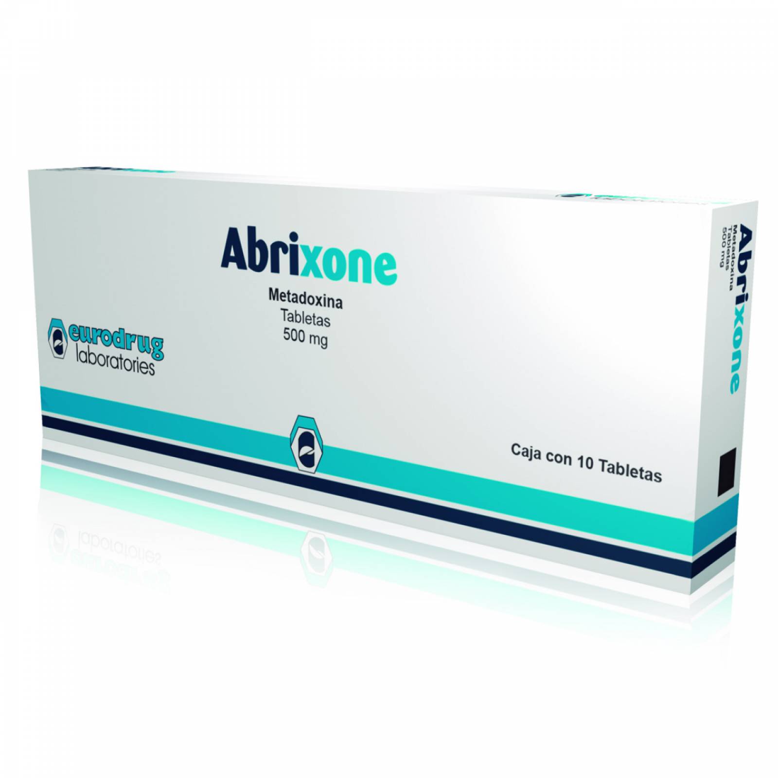 ABRIXONE 500MG CAJA CON 10 TABLETAS