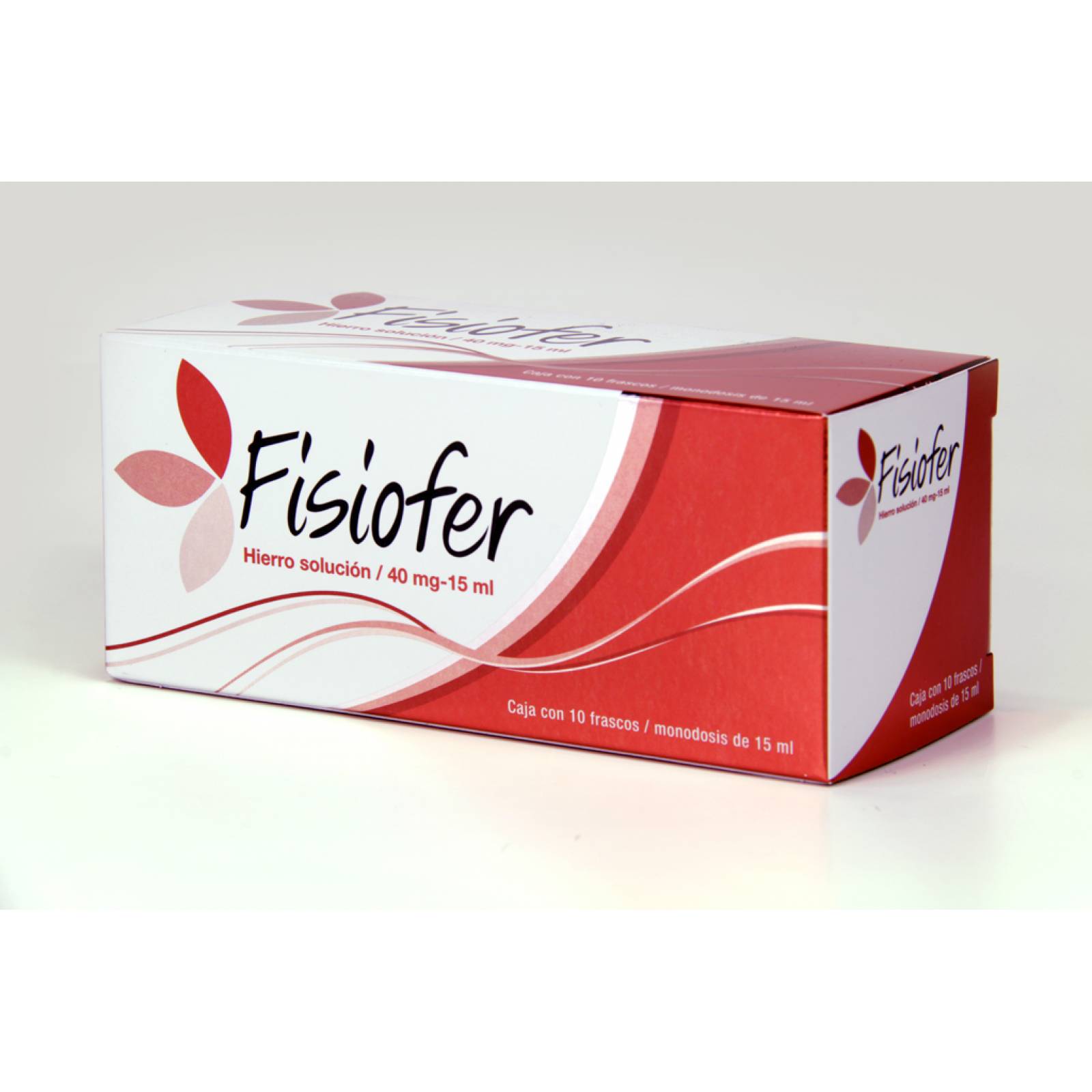 FISIOFER SOLUCIÓN 40MG/15ML CAJA 10 FRASCOS