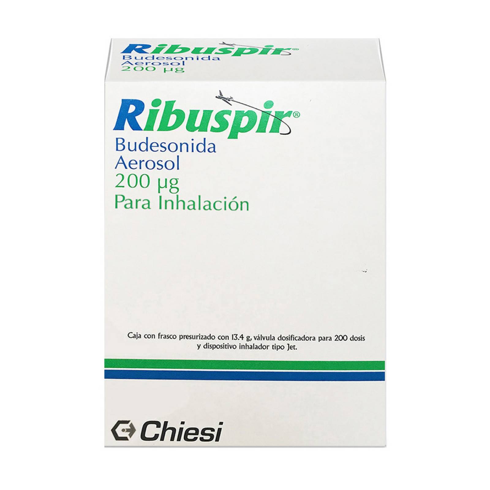 RIBUSPIR AEROSOL PARA INH 200 DOSIS